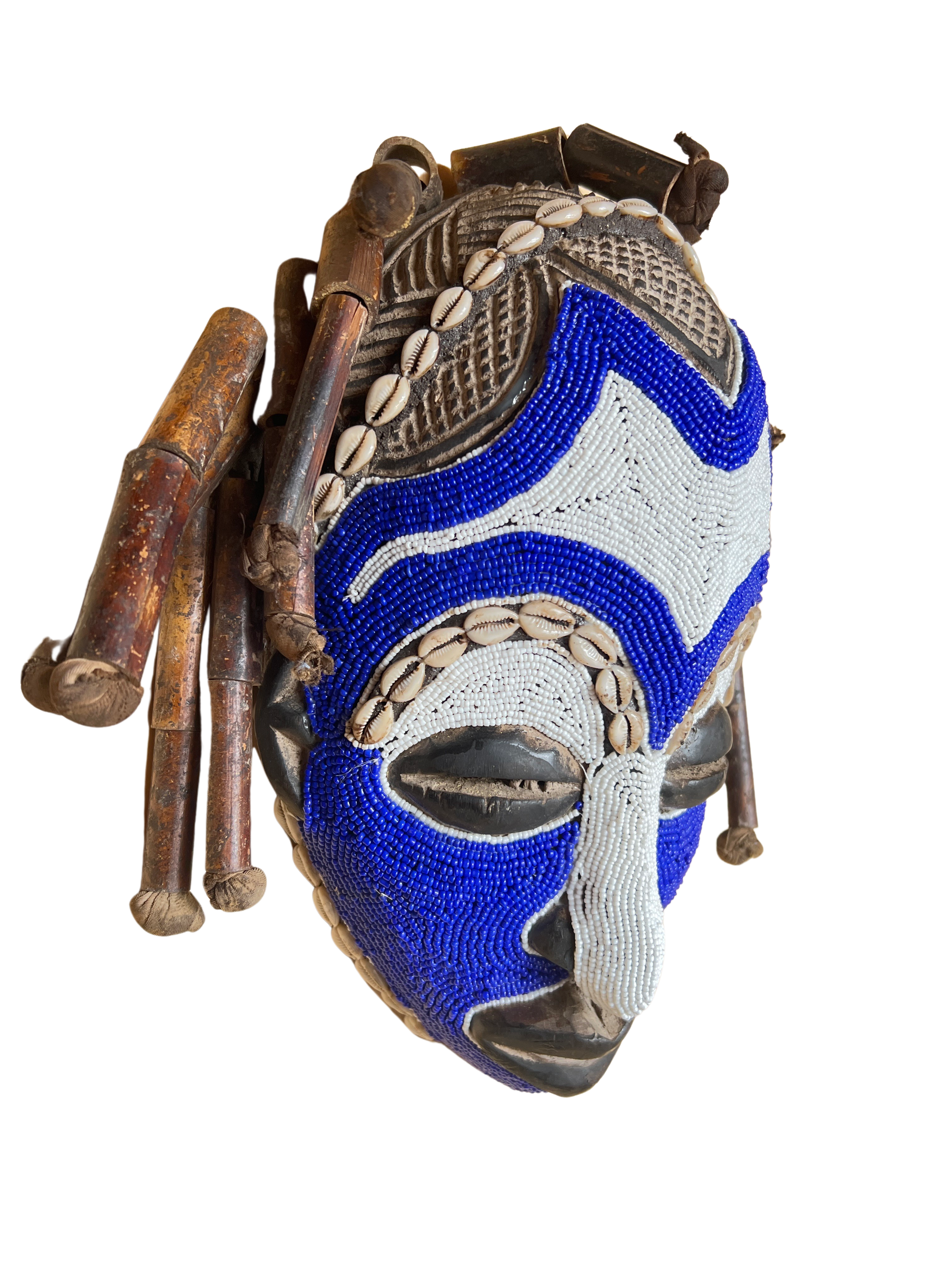 Chokwe Tribe Beaded Mask - Chokwe
