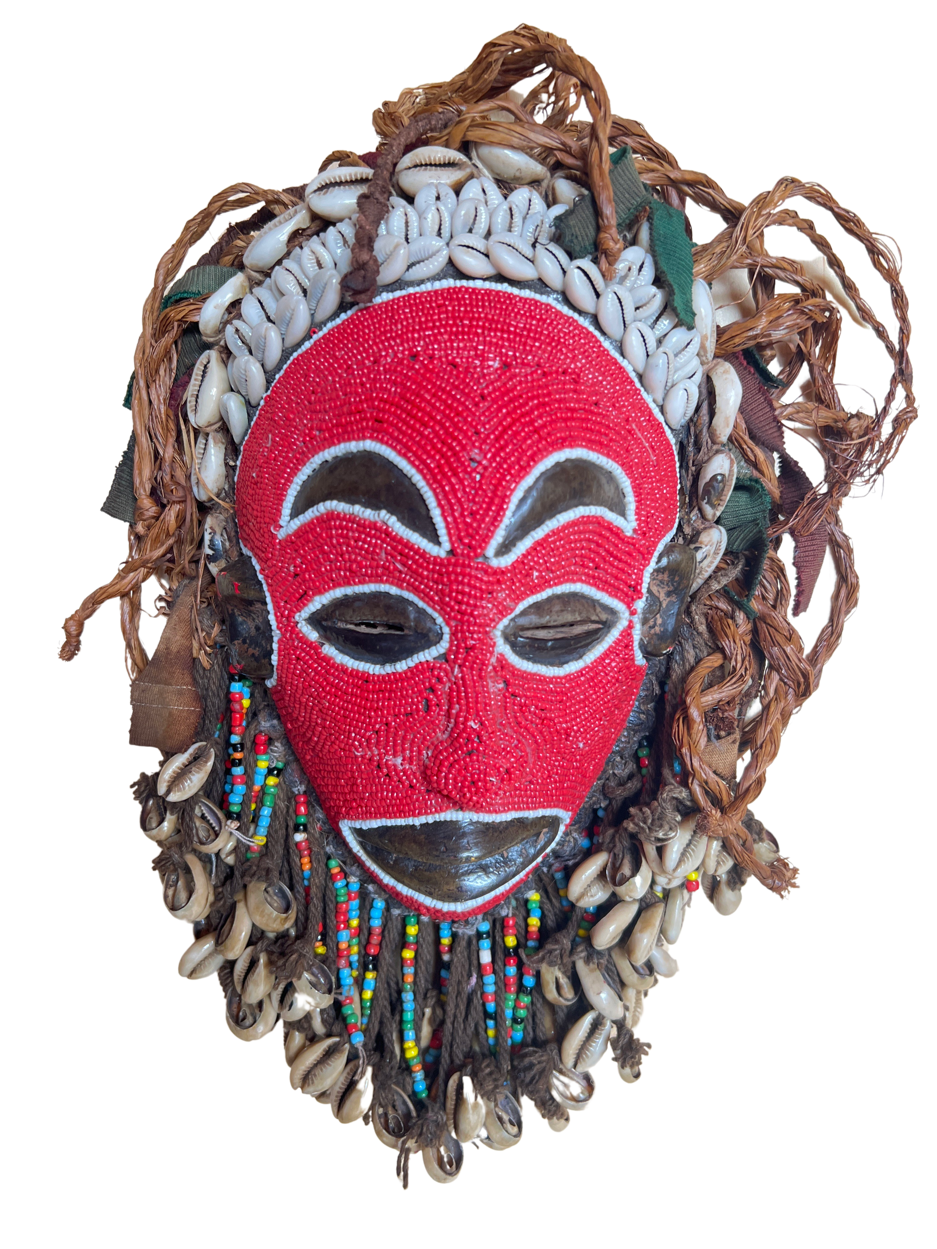 Chokwe Tribe Beaded Mask