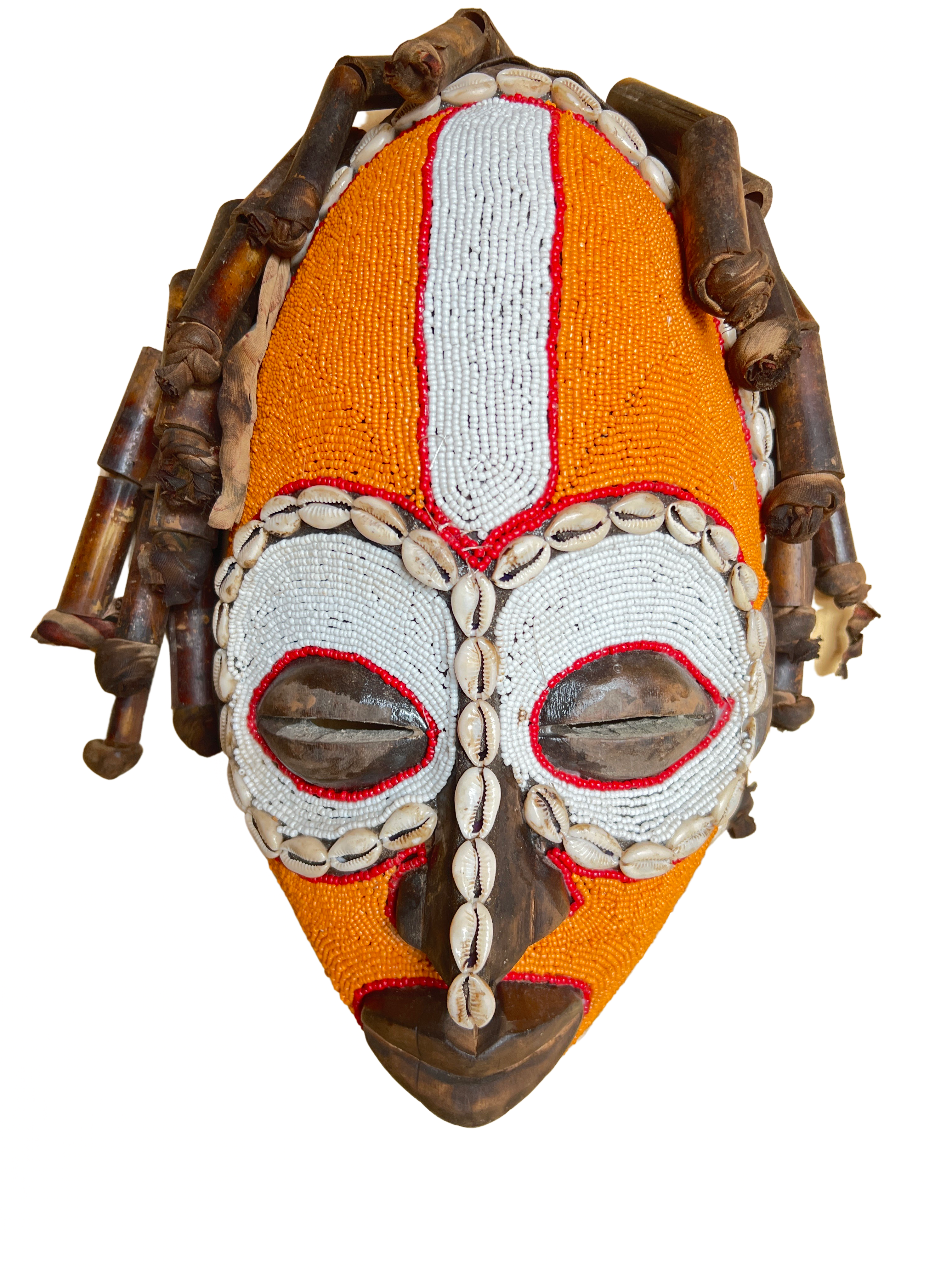 Chokwe Tribe Beaded Mask - Chokwe
