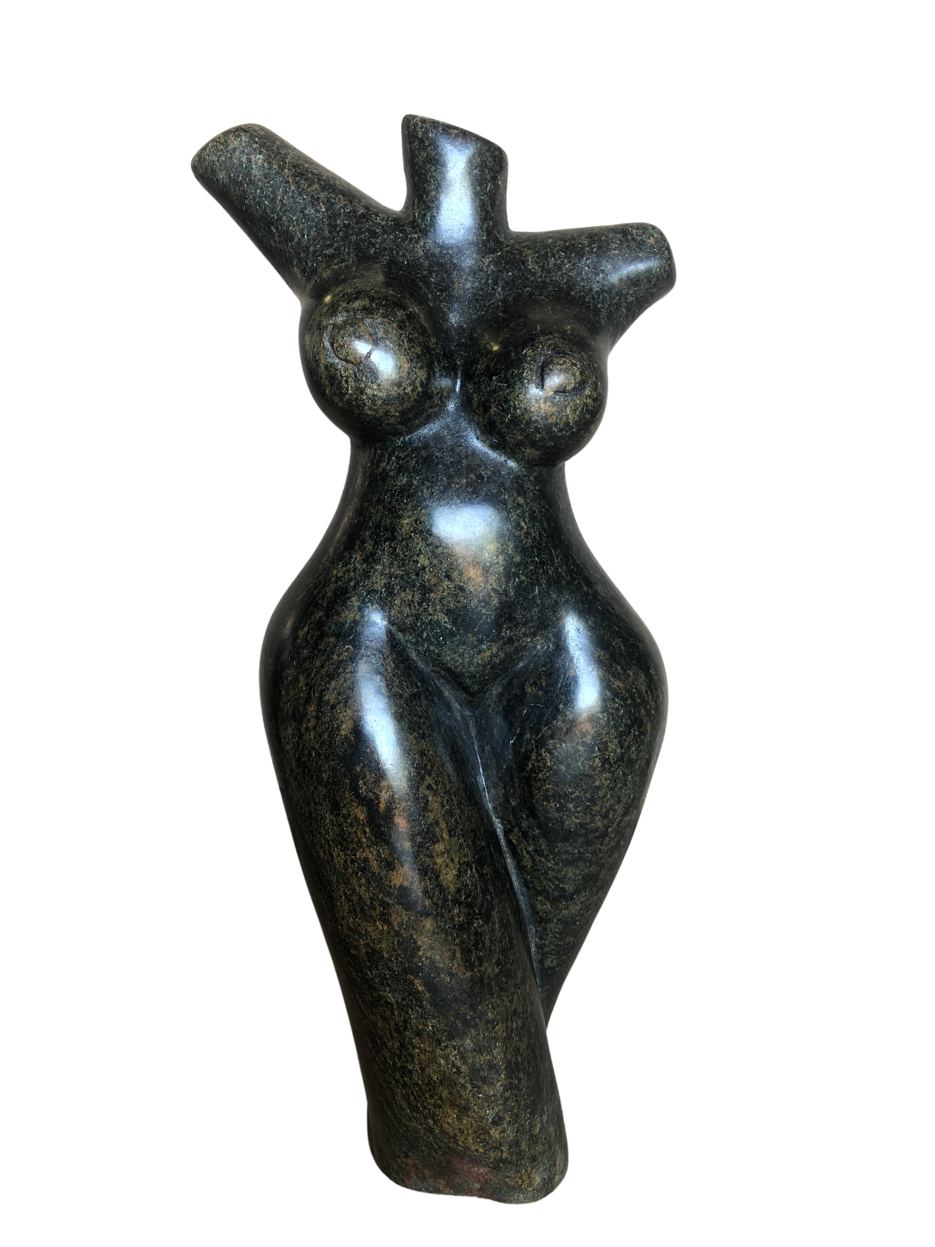 Shona Tribe Soap Stone Female Torso - Shona