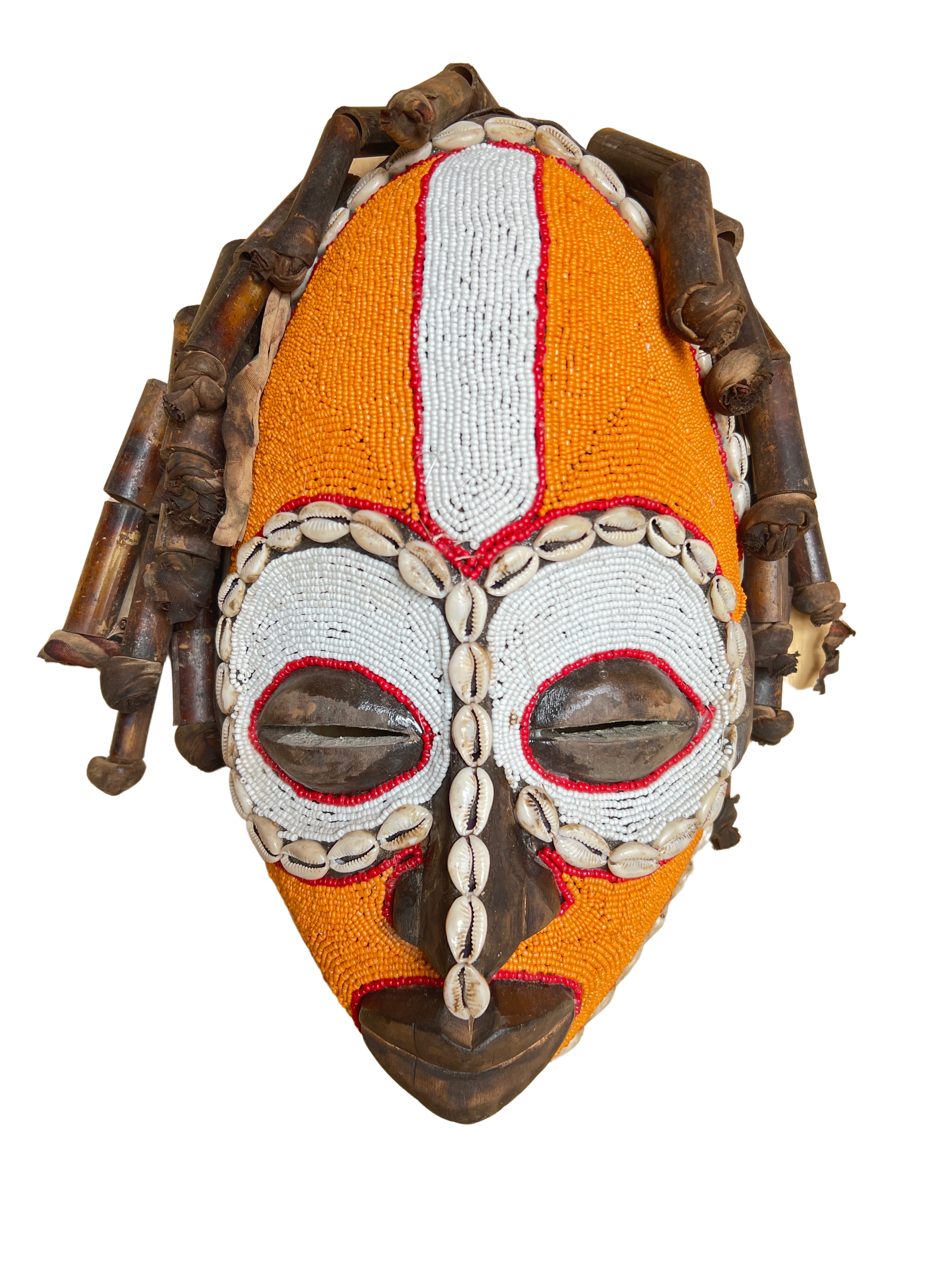 Chokwe Tribe Beaded Mask - Chokwe