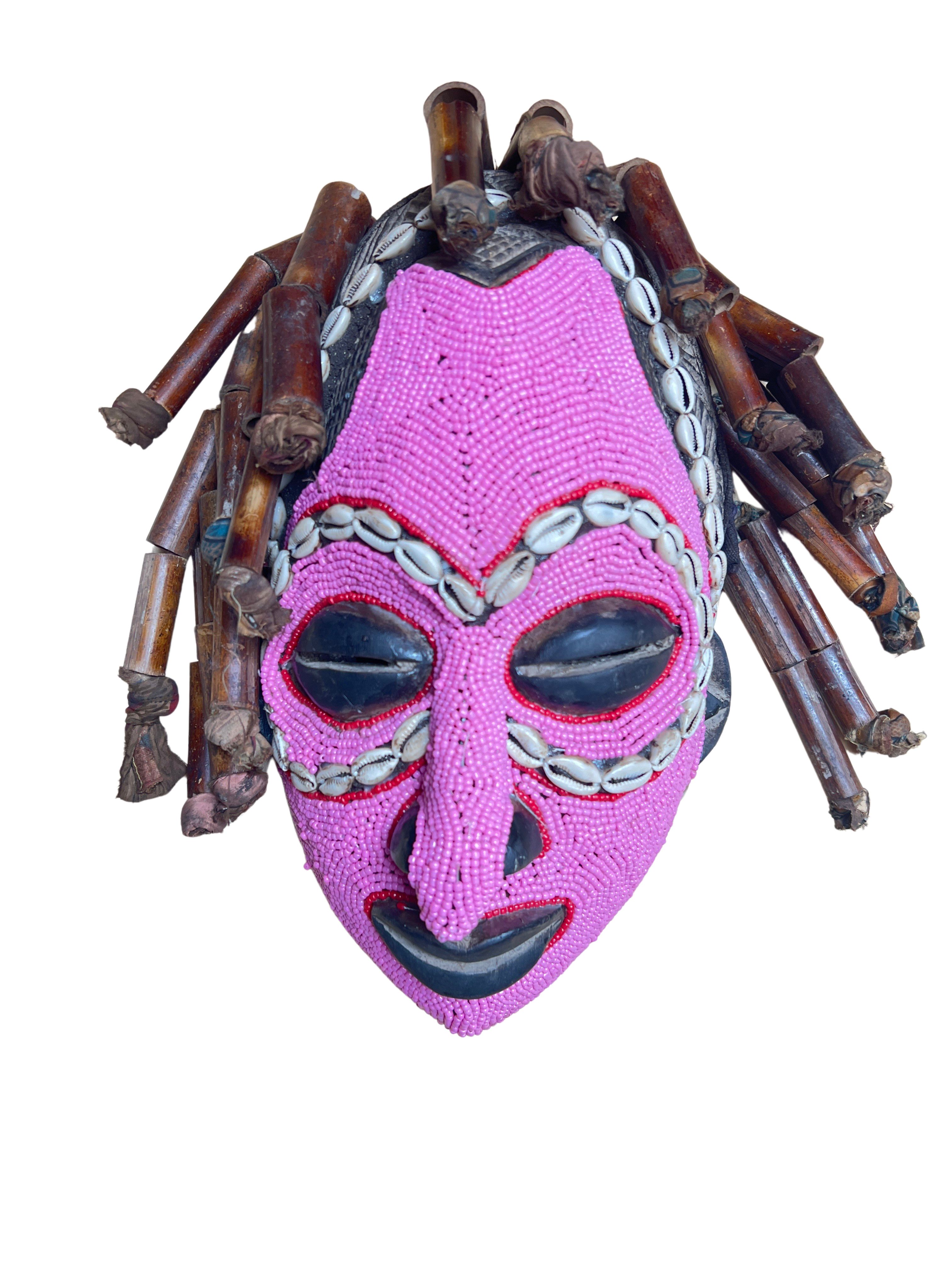 Chokwe Tribe Beaded Mask