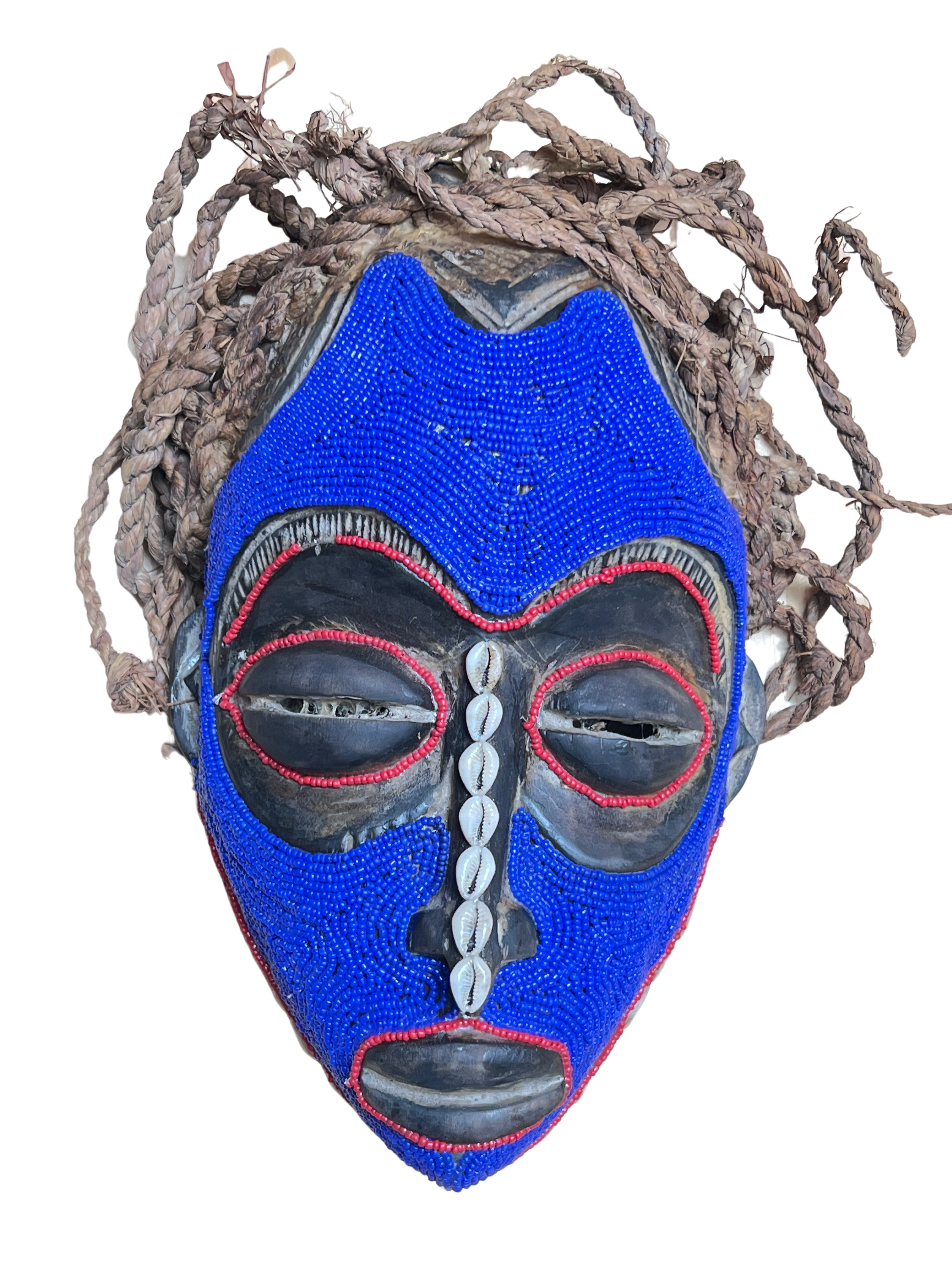 Chokwe Tribe Beaded Mask - Chokwe