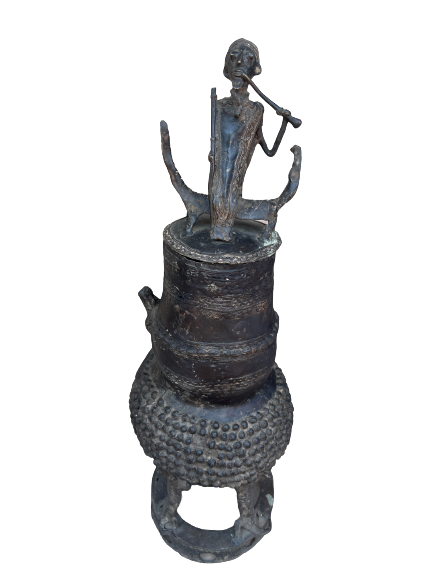 Dogon Tribe Bronze Pot
