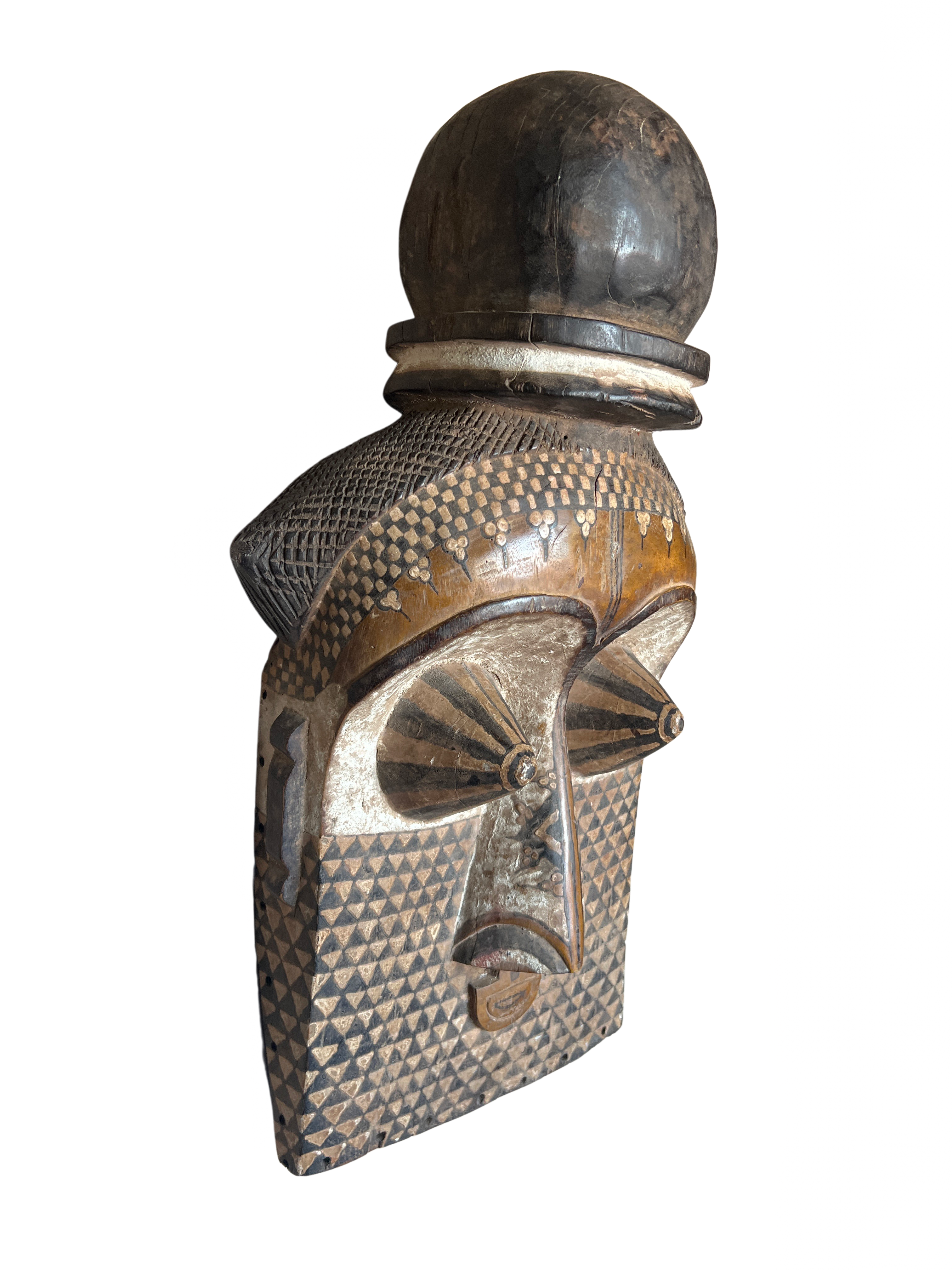 Kuba/Bakuba Tribe Mask - Kuba/Bakuba