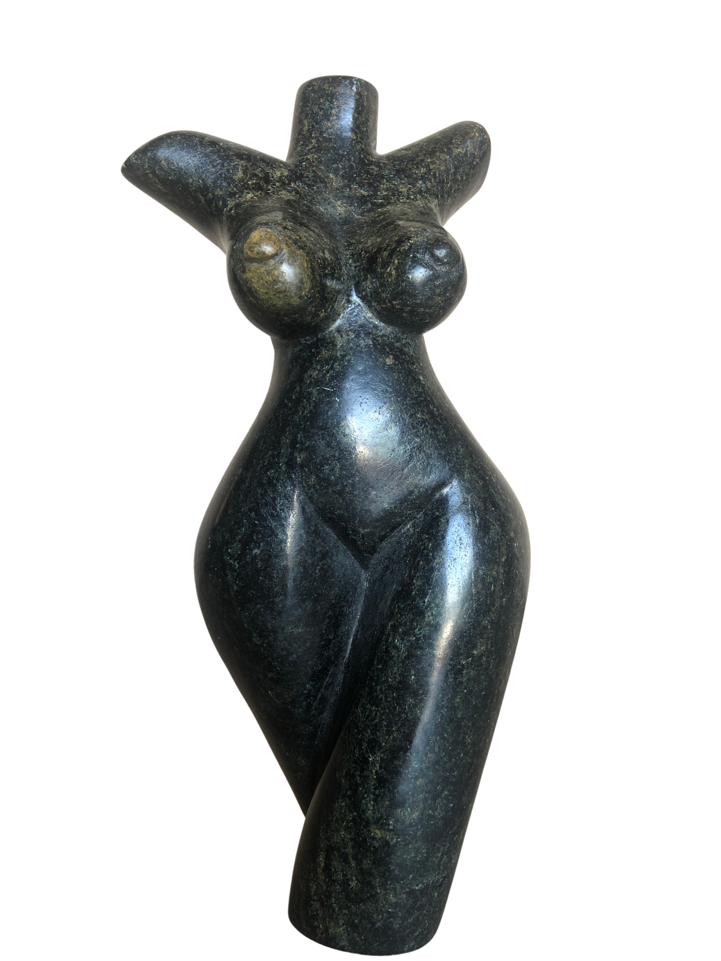 Shona Tribe Soap Stone Female Torso