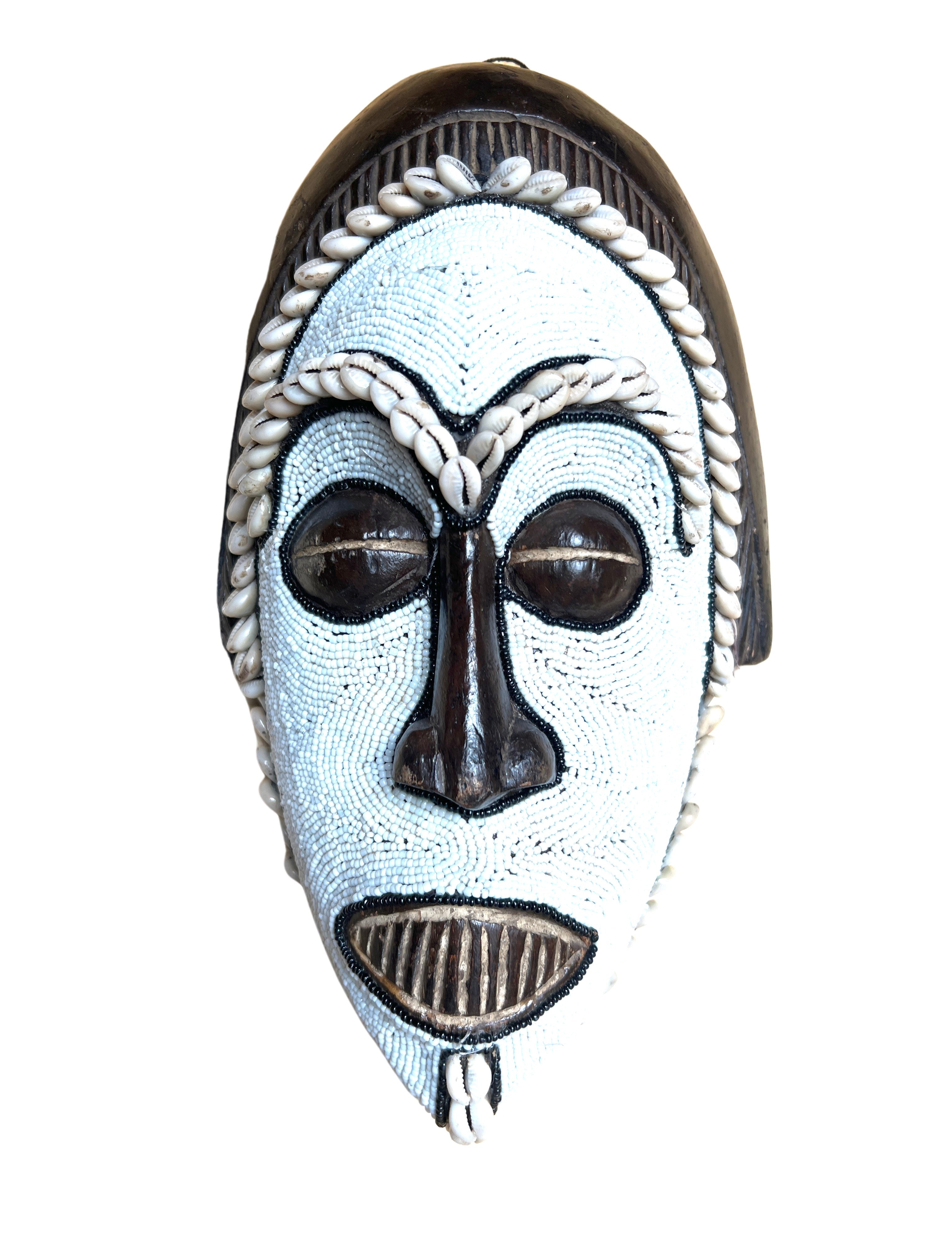 Igbo/Ibo Tribe Beaded Mask
