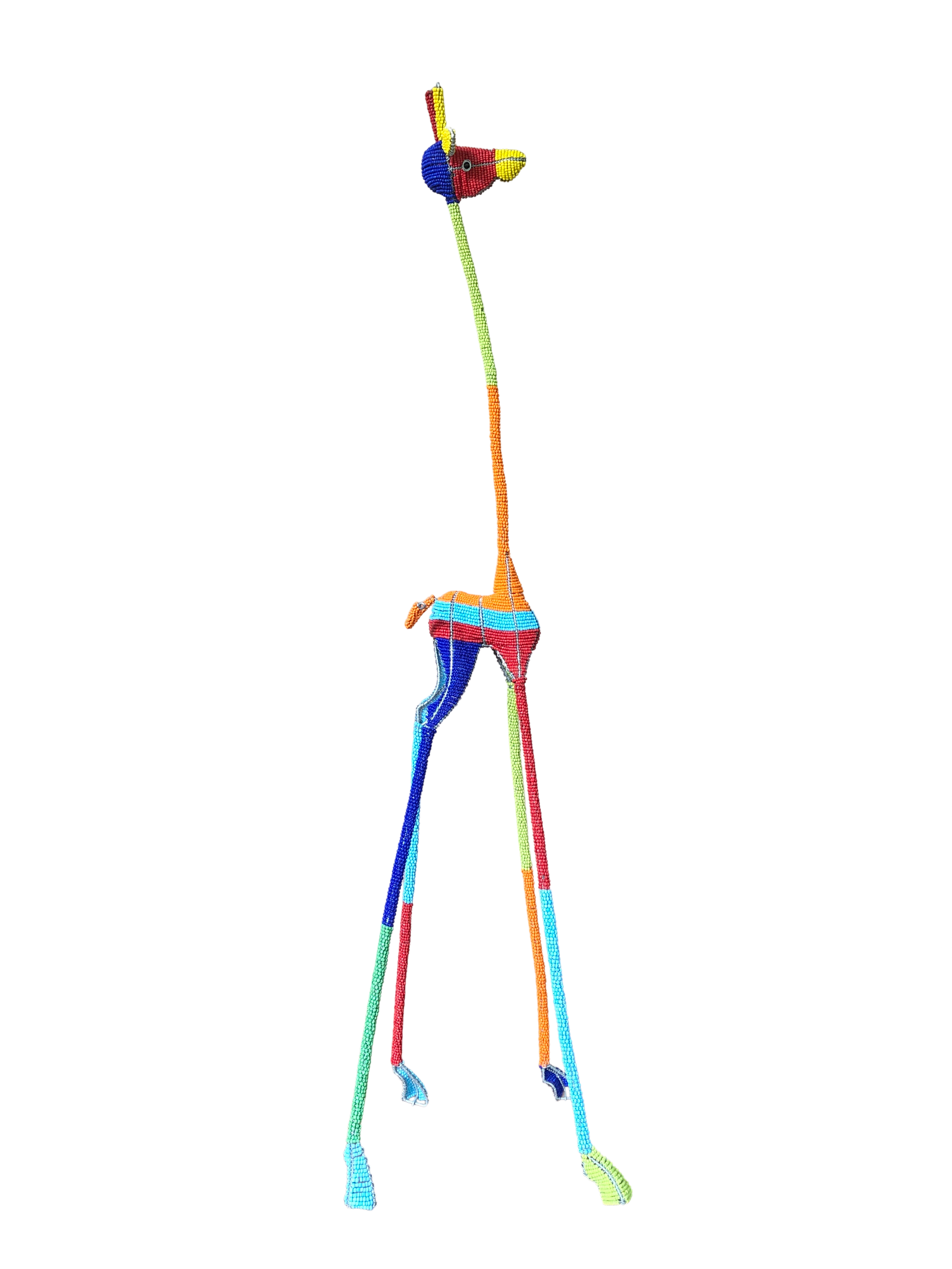 Shona Tribe Beaded Giraffe