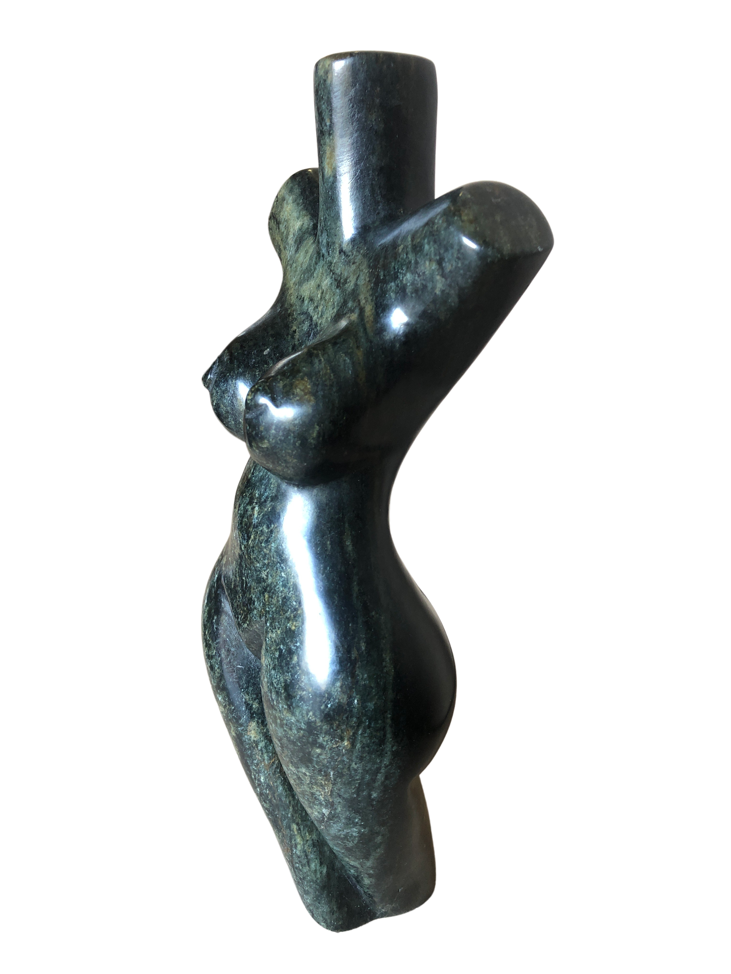 Shona Tribe Soap Stone Female Torso