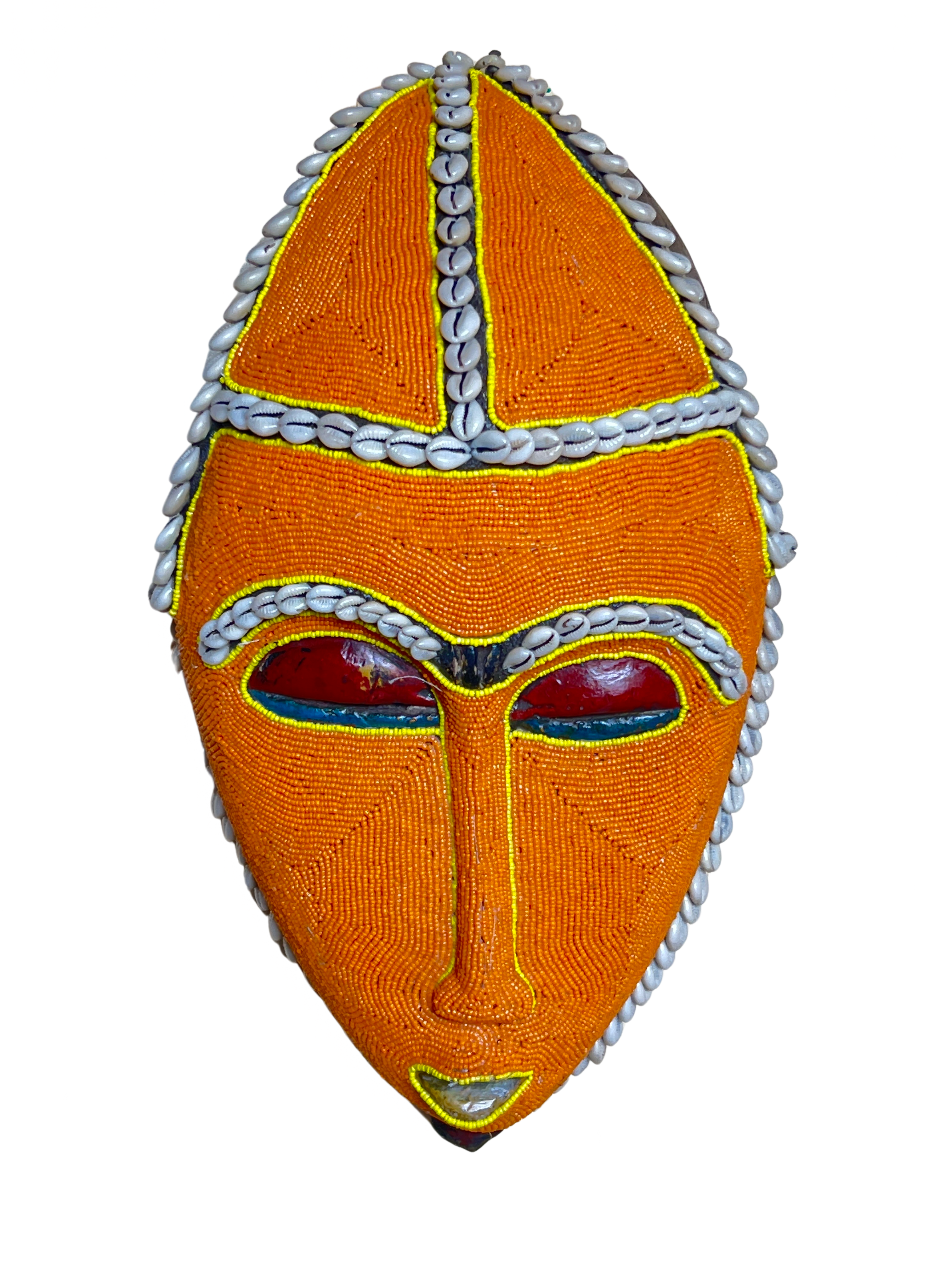 Fang Tribe Beaded Mask - Baule