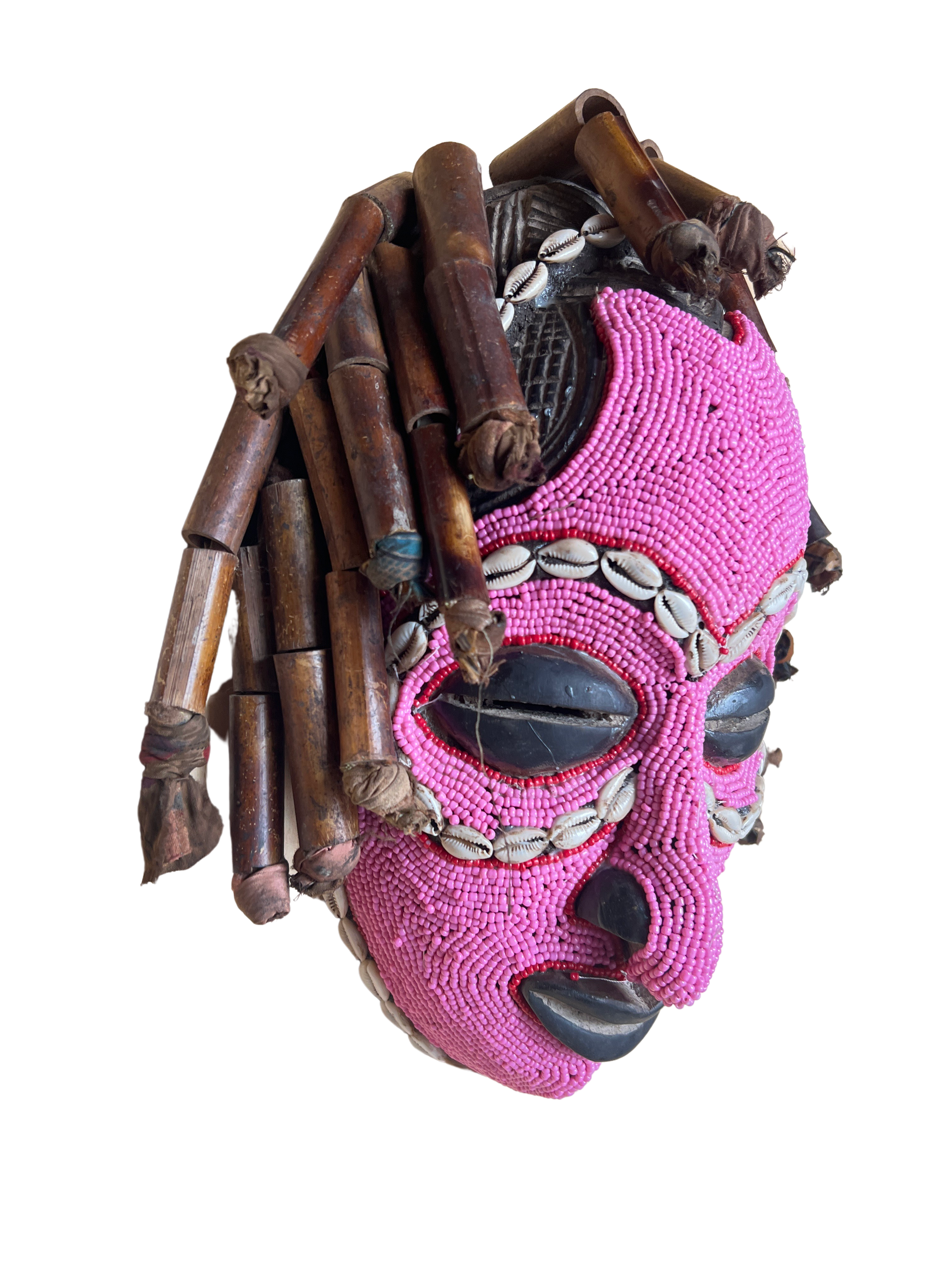 Chokwe Tribe Beaded Mask