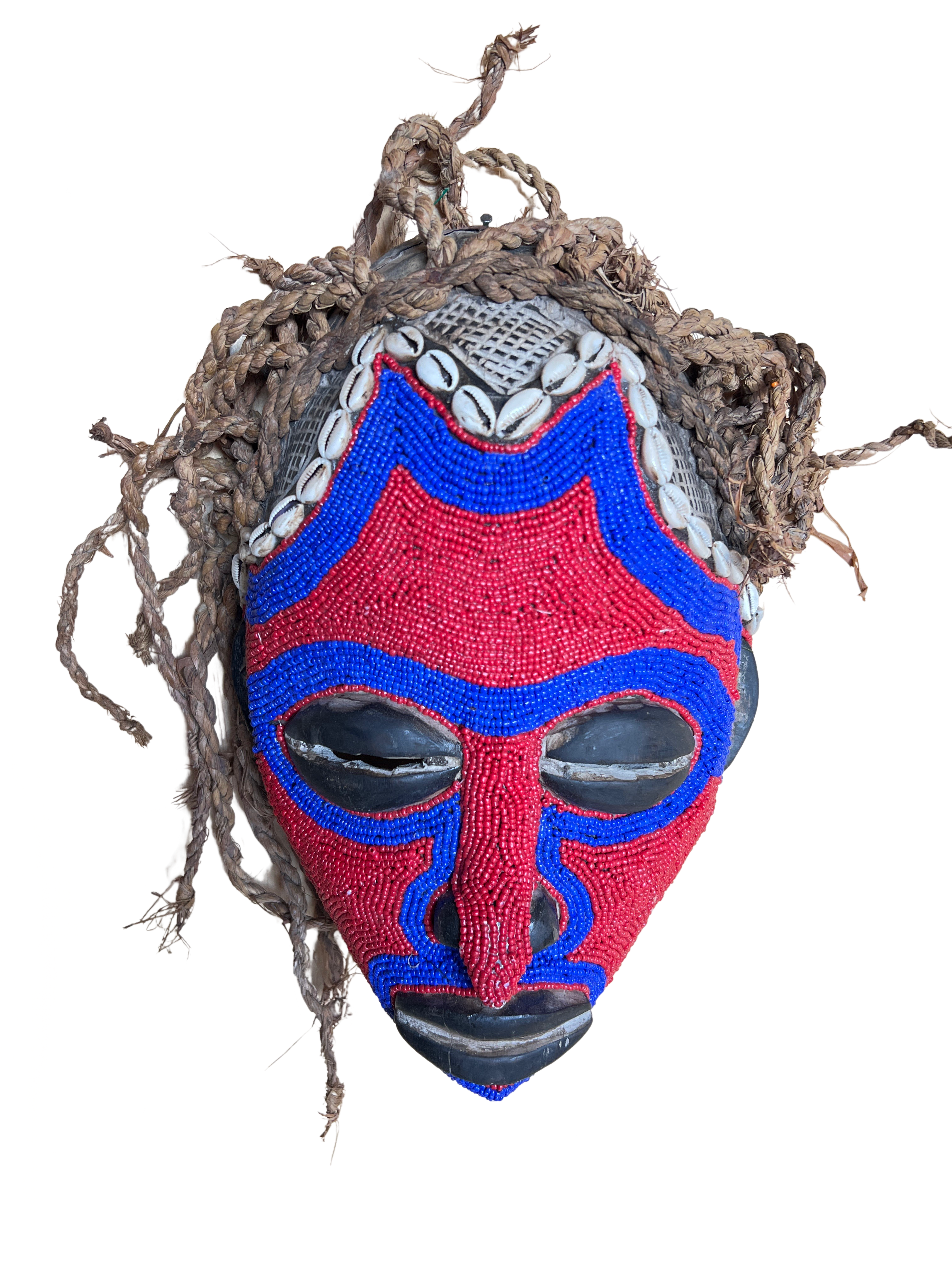 Chokwe Tribe Beaded Mask