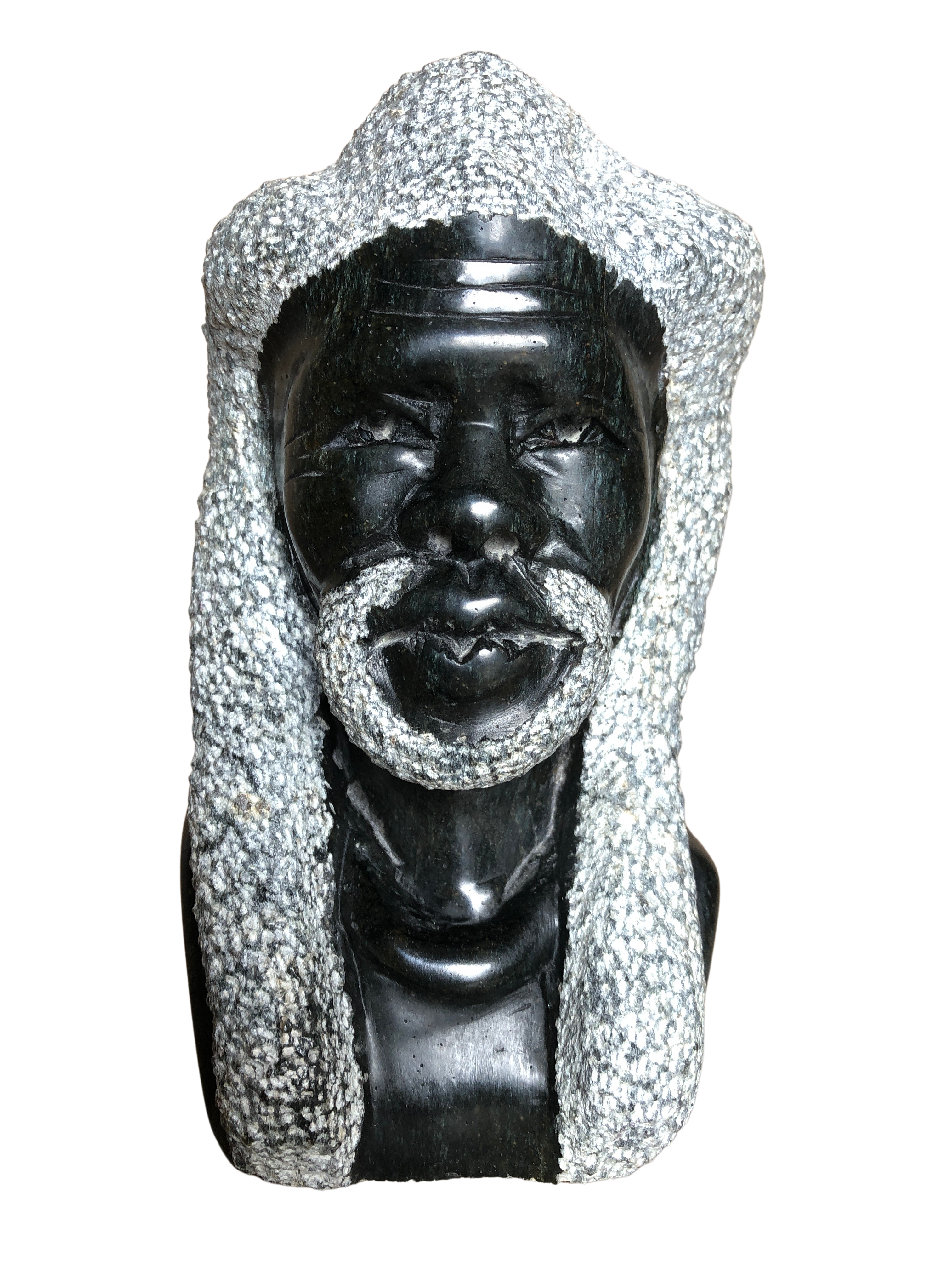 Shona Tribe Serpentine Rasta Head