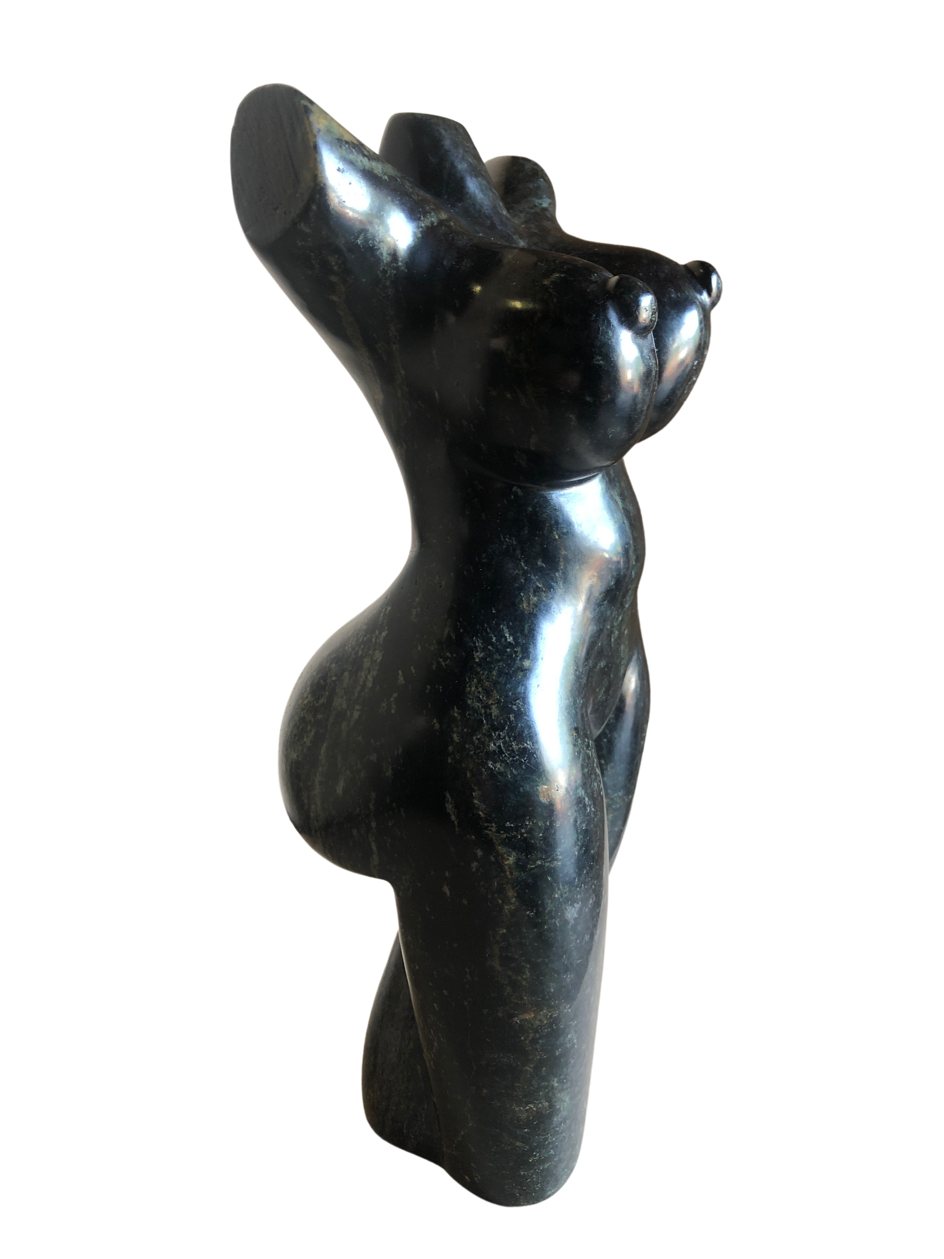 Shona Tribe Soap Stone Female Torso - Shona