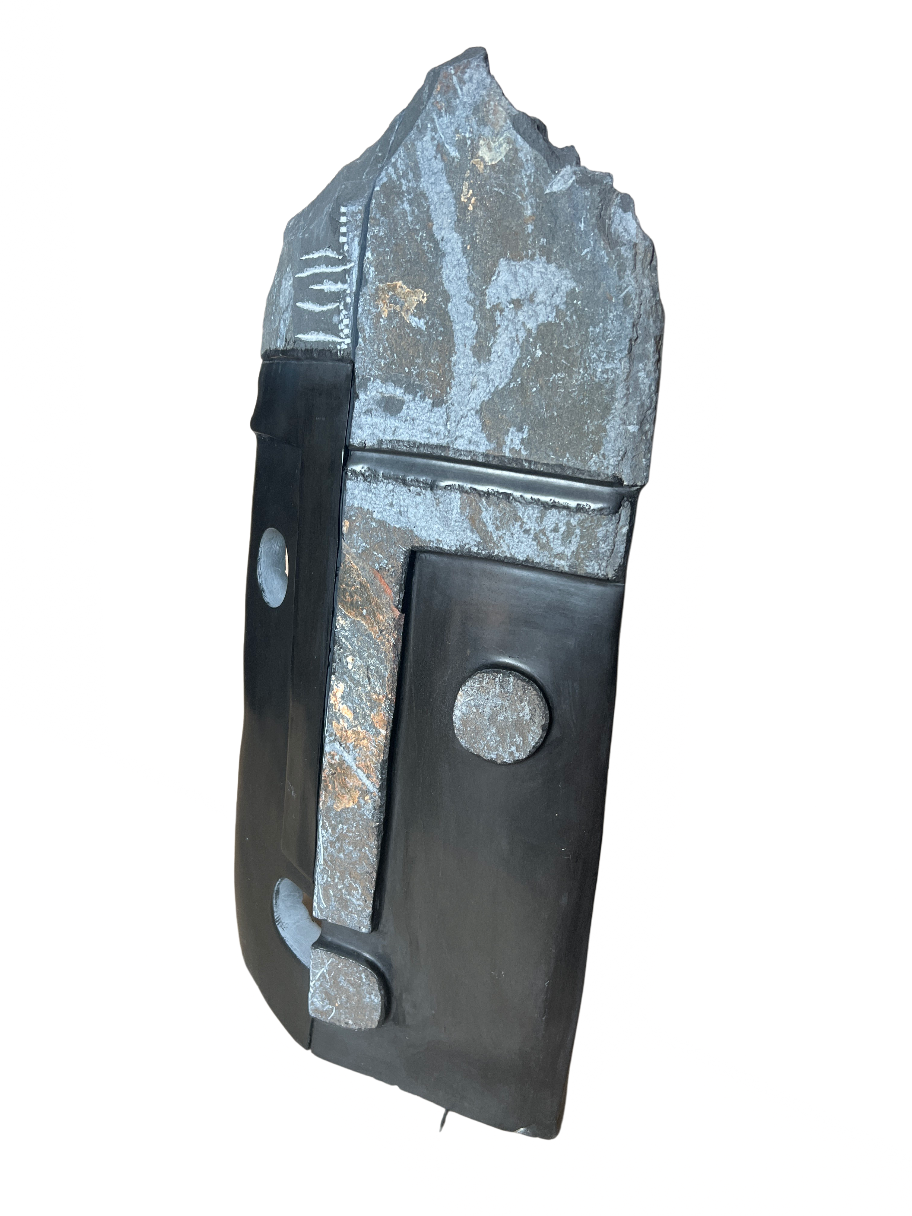 Shona Tribe Wonderstone Twins Sculpture - Sculpture & Statuary