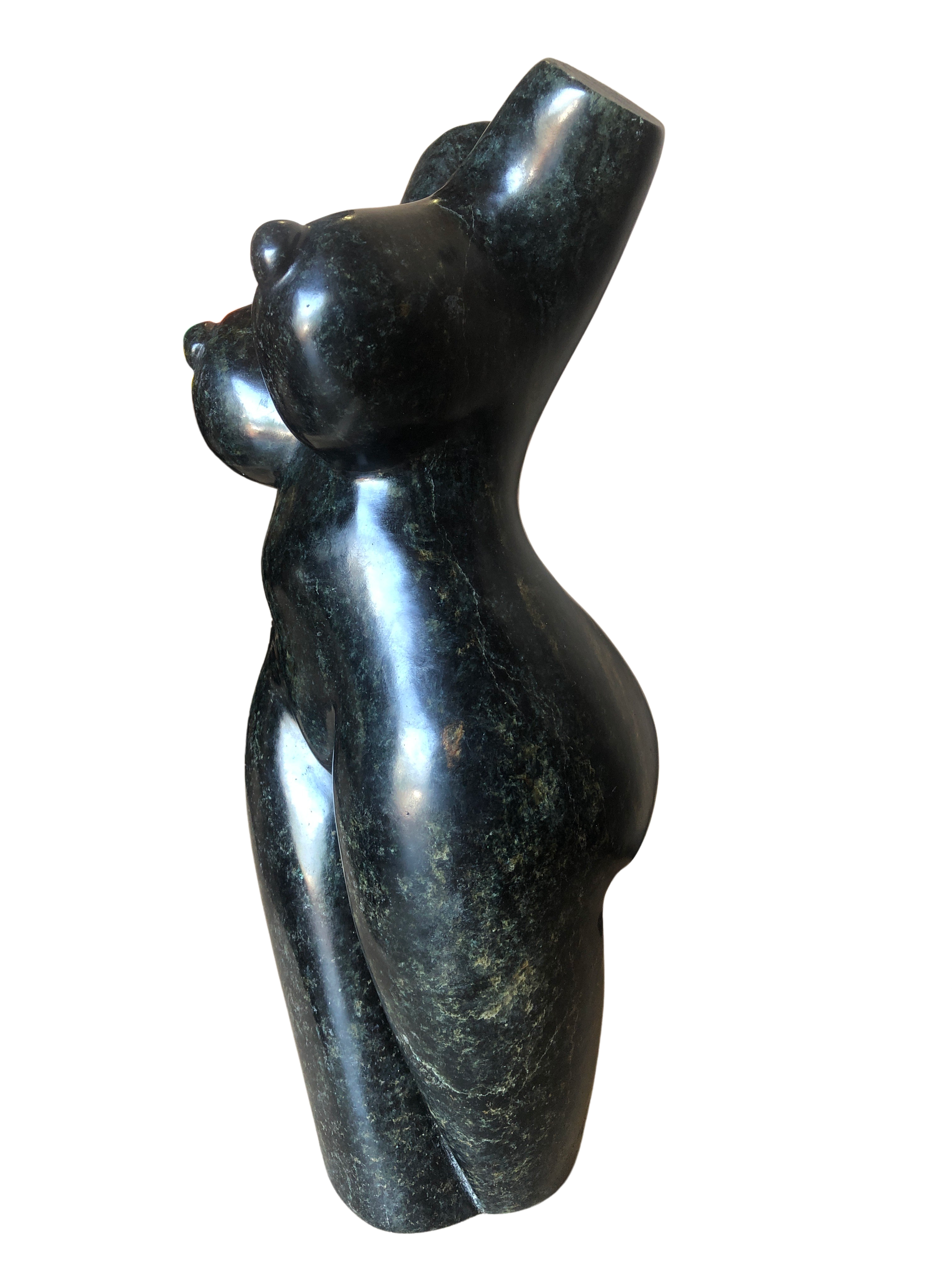 Shona Tribe Soap Stone Female Torso