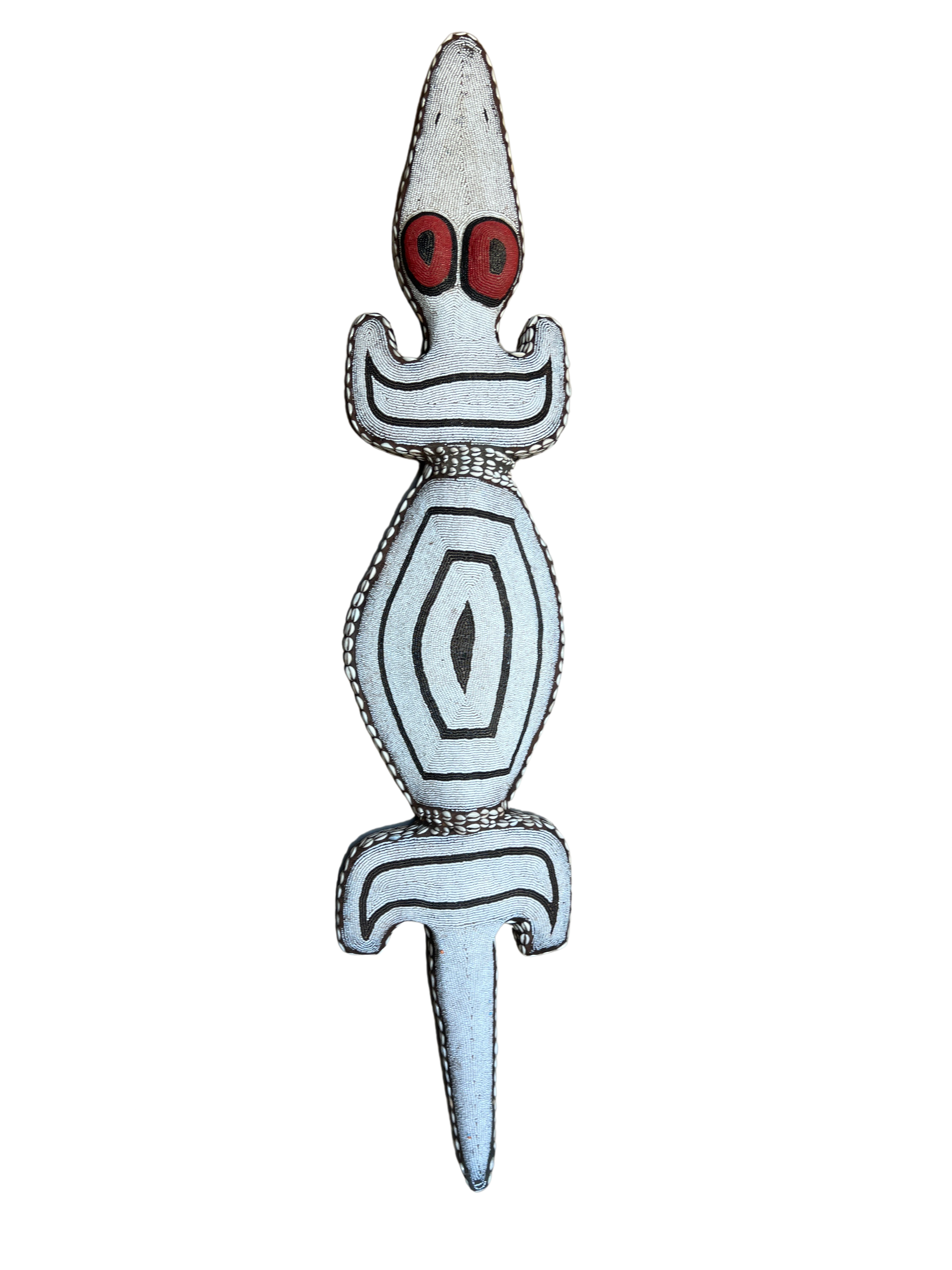 Bamileke Tribe Beaded Lizard