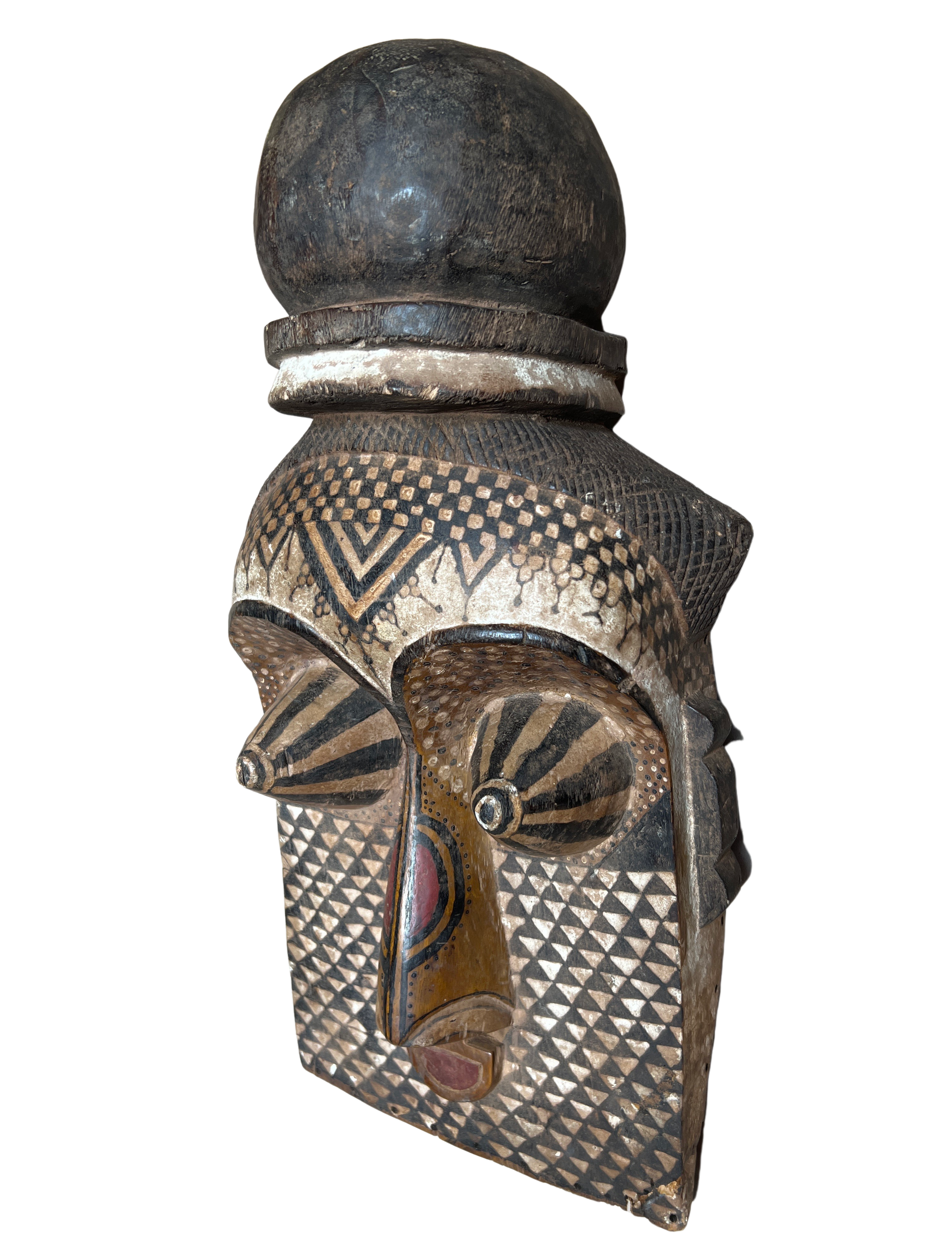 Kuba/Bakuba Tribe Mask - Kuba/Bakuba