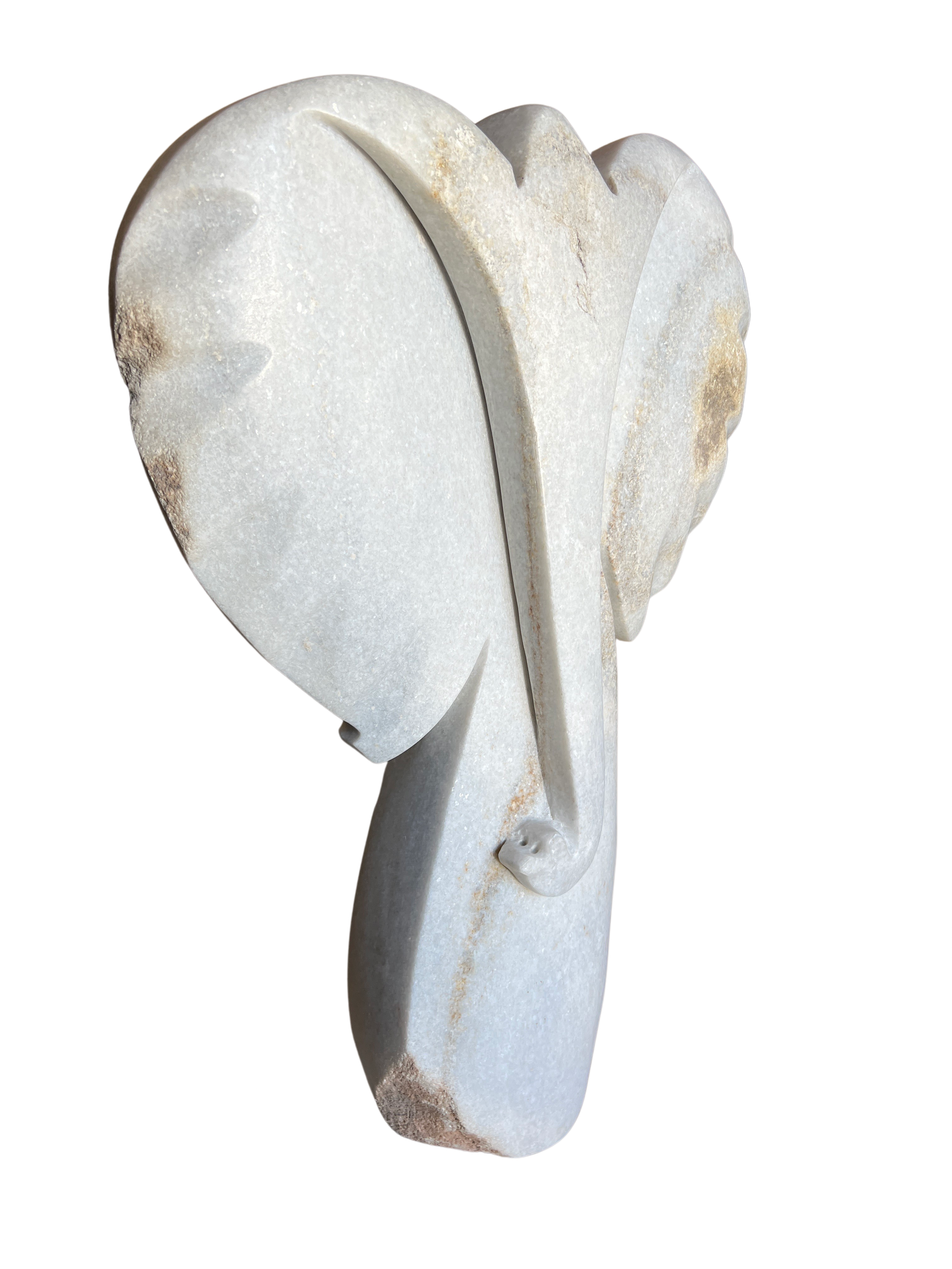 Shona Tribe Dolomite Elephant - Shona