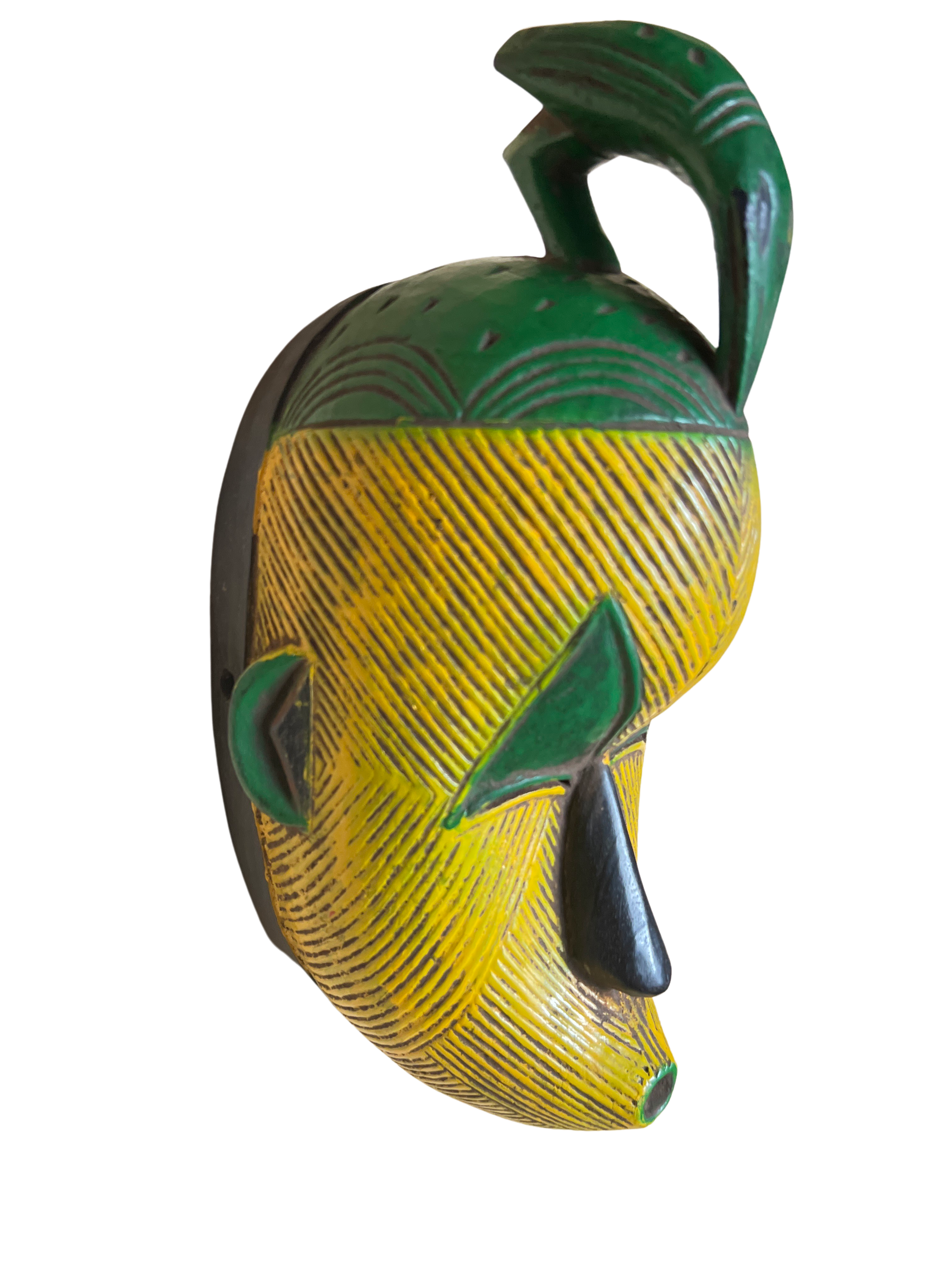 Basongye/Songye Tribe Painted Mask - Songye