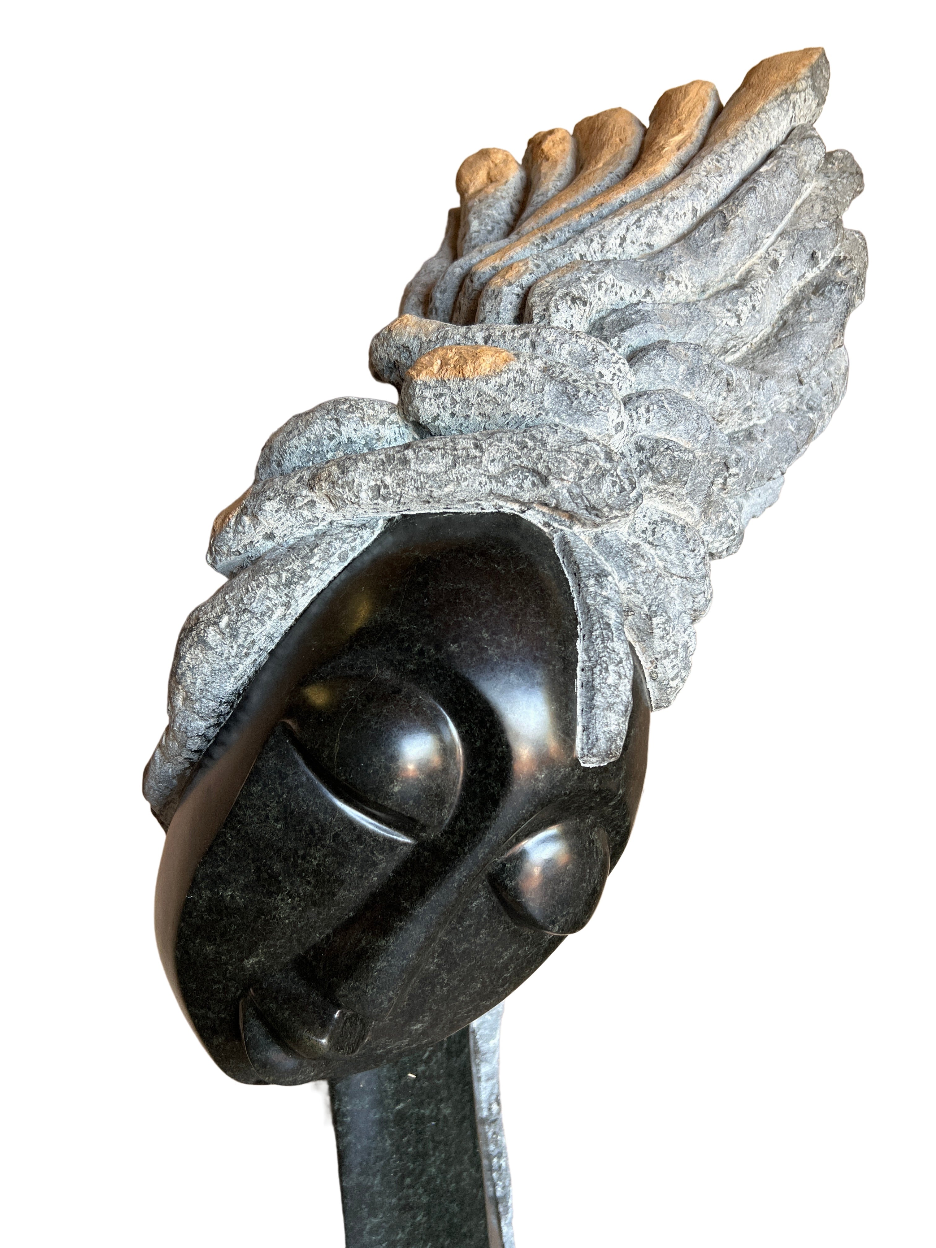 Shona Tribe Opal stone Blowing In the Wind - Shona