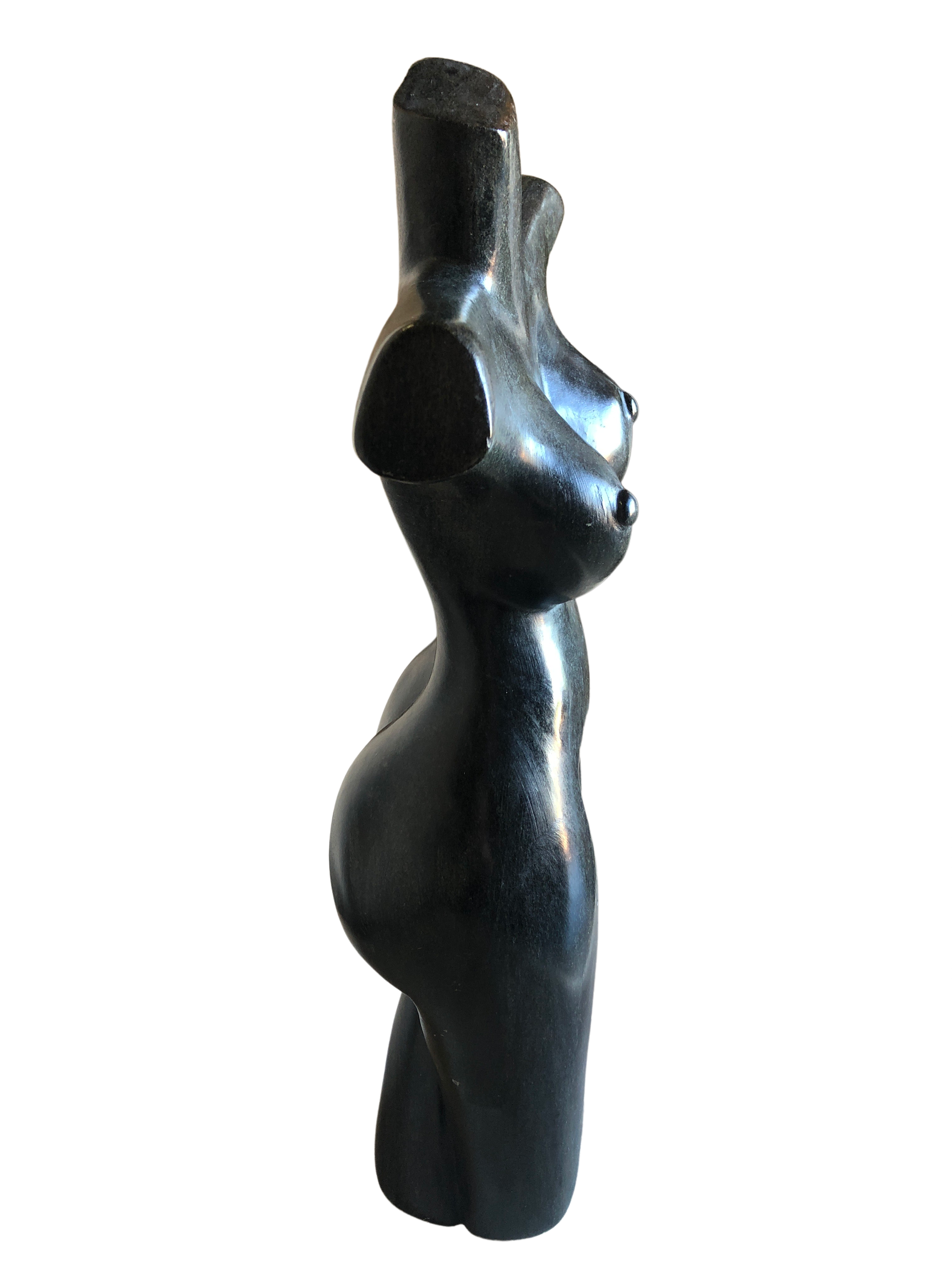 Shona Tribe Soap Stone Female Torso