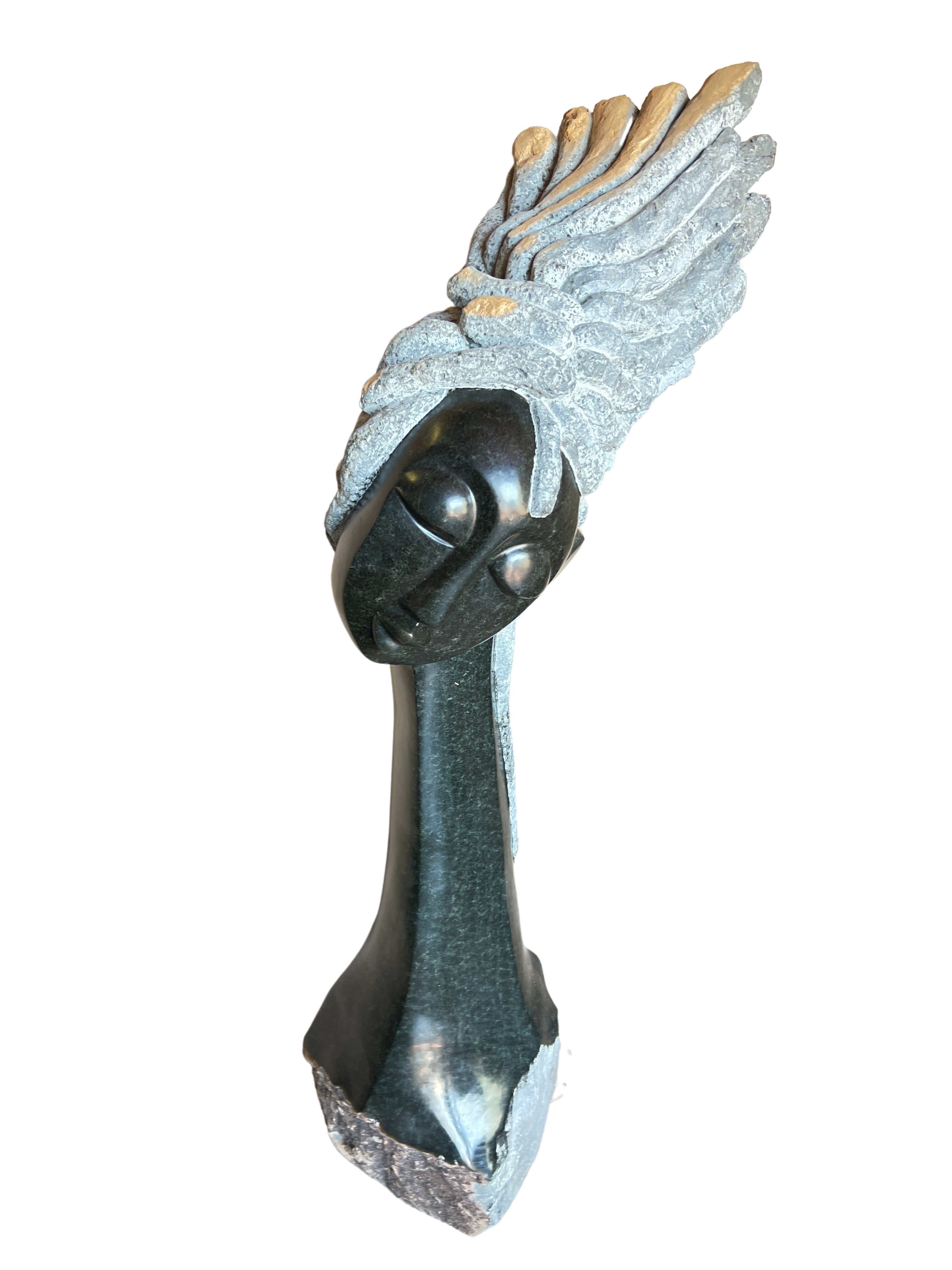 Shona Tribe Opal stone Blowing In the Wind - Shona