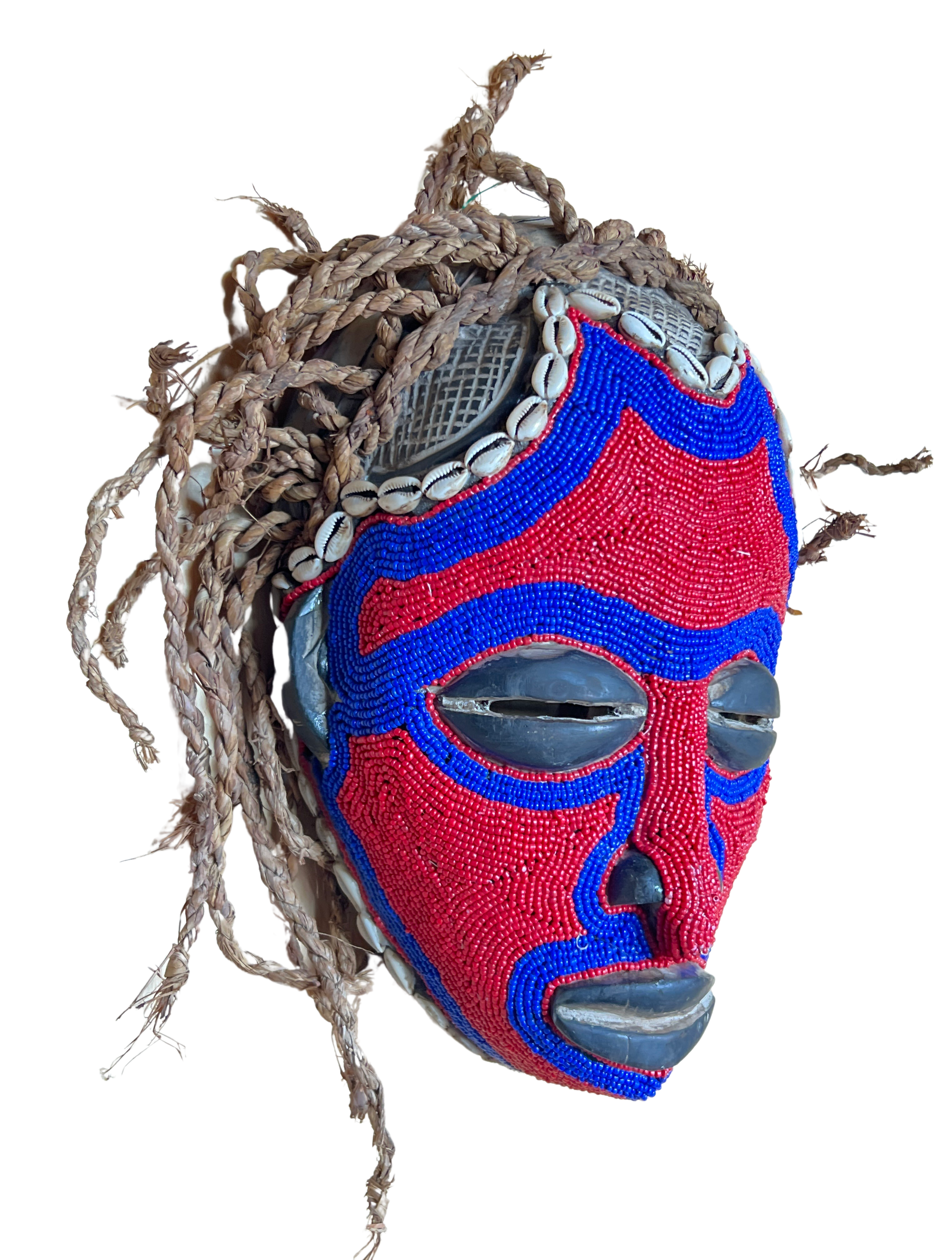 Chokwe Tribe Beaded Mask - Chokwe