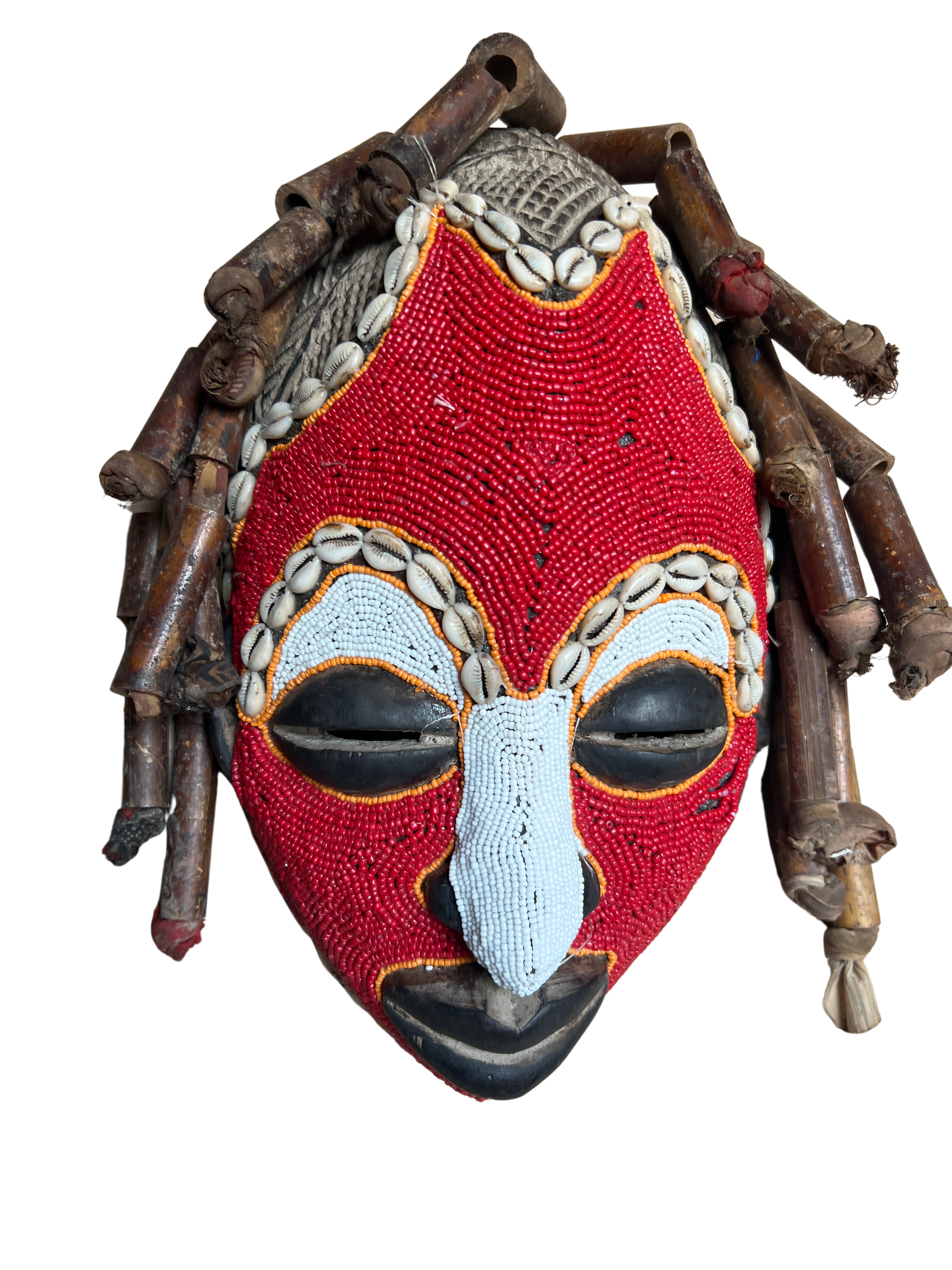 Chokwe Tribe Beaded Mask