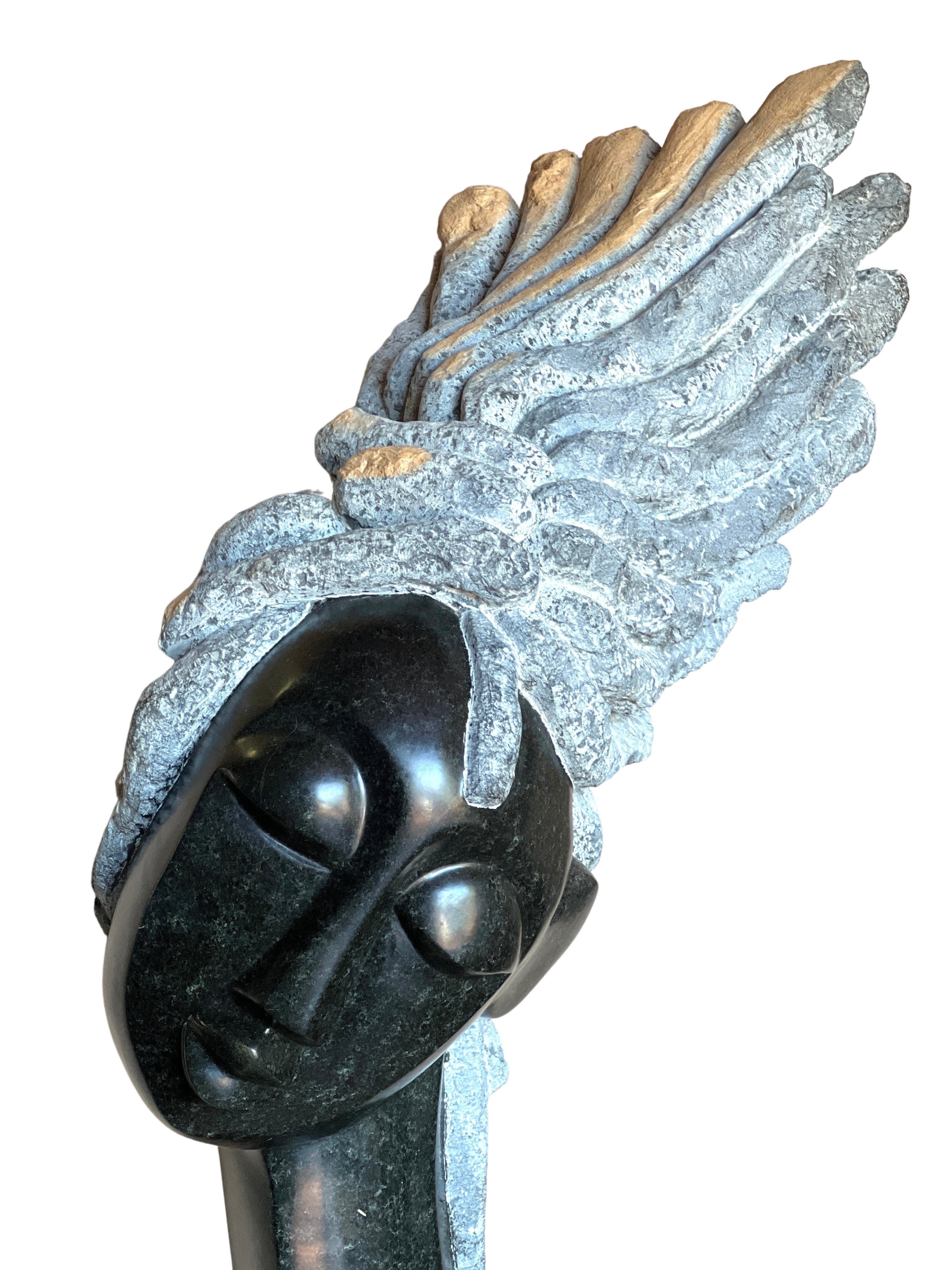 Shona Tribe Opal stone Blowing In the Wind - Shona