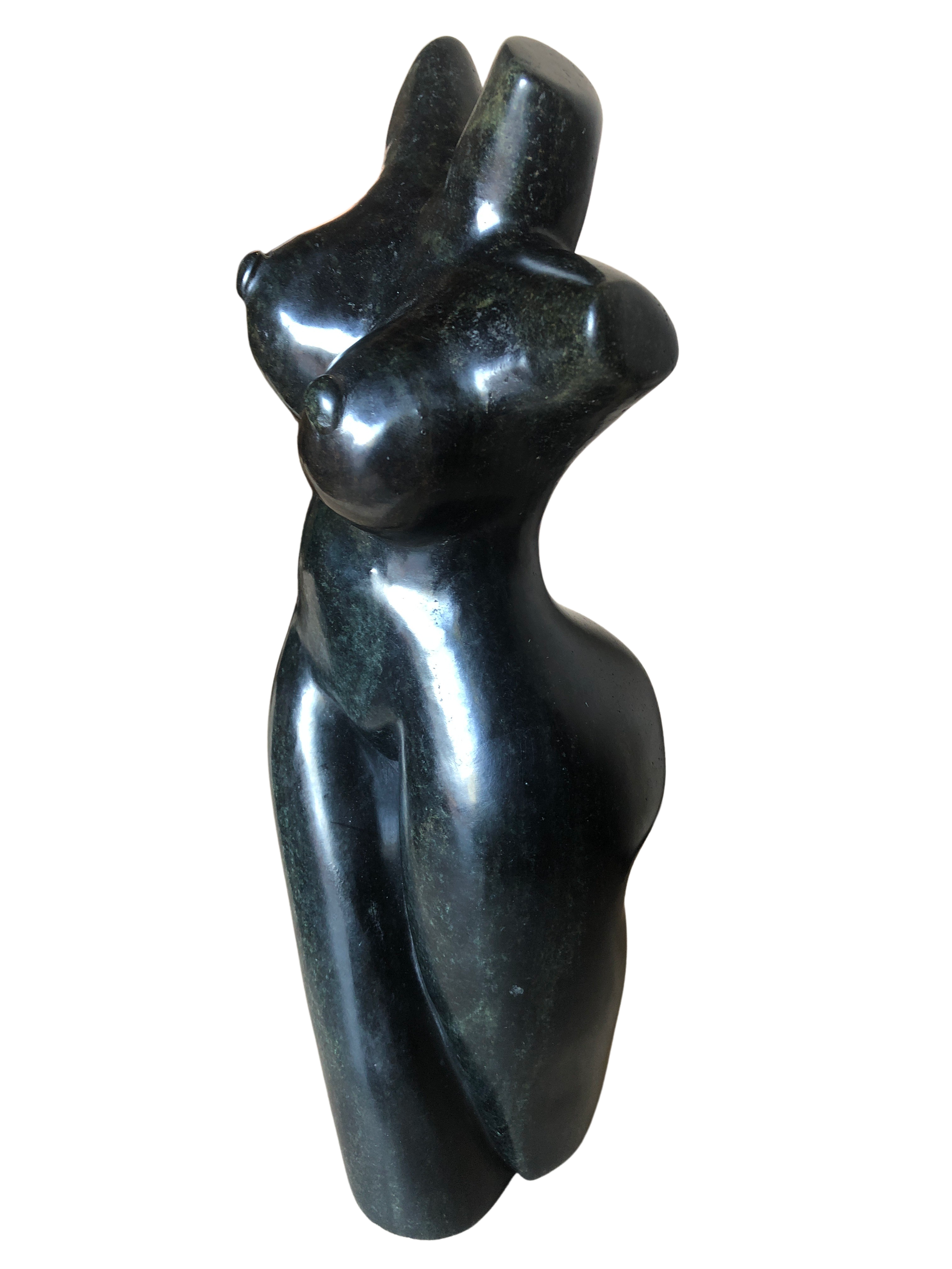 Shona Tribe Soap Stone Female Torso