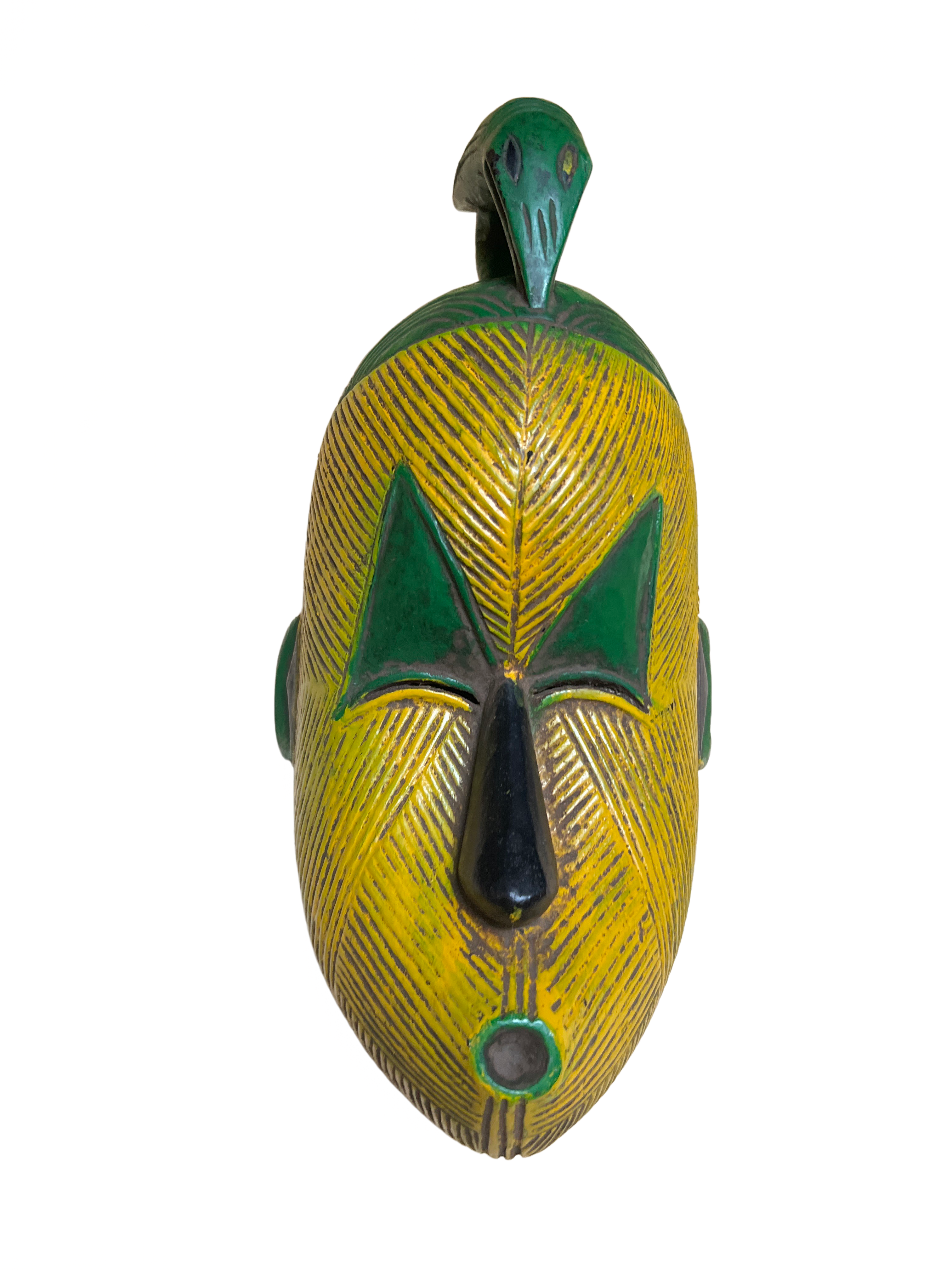Basongye/Songye Tribe Painted Mask - Songye