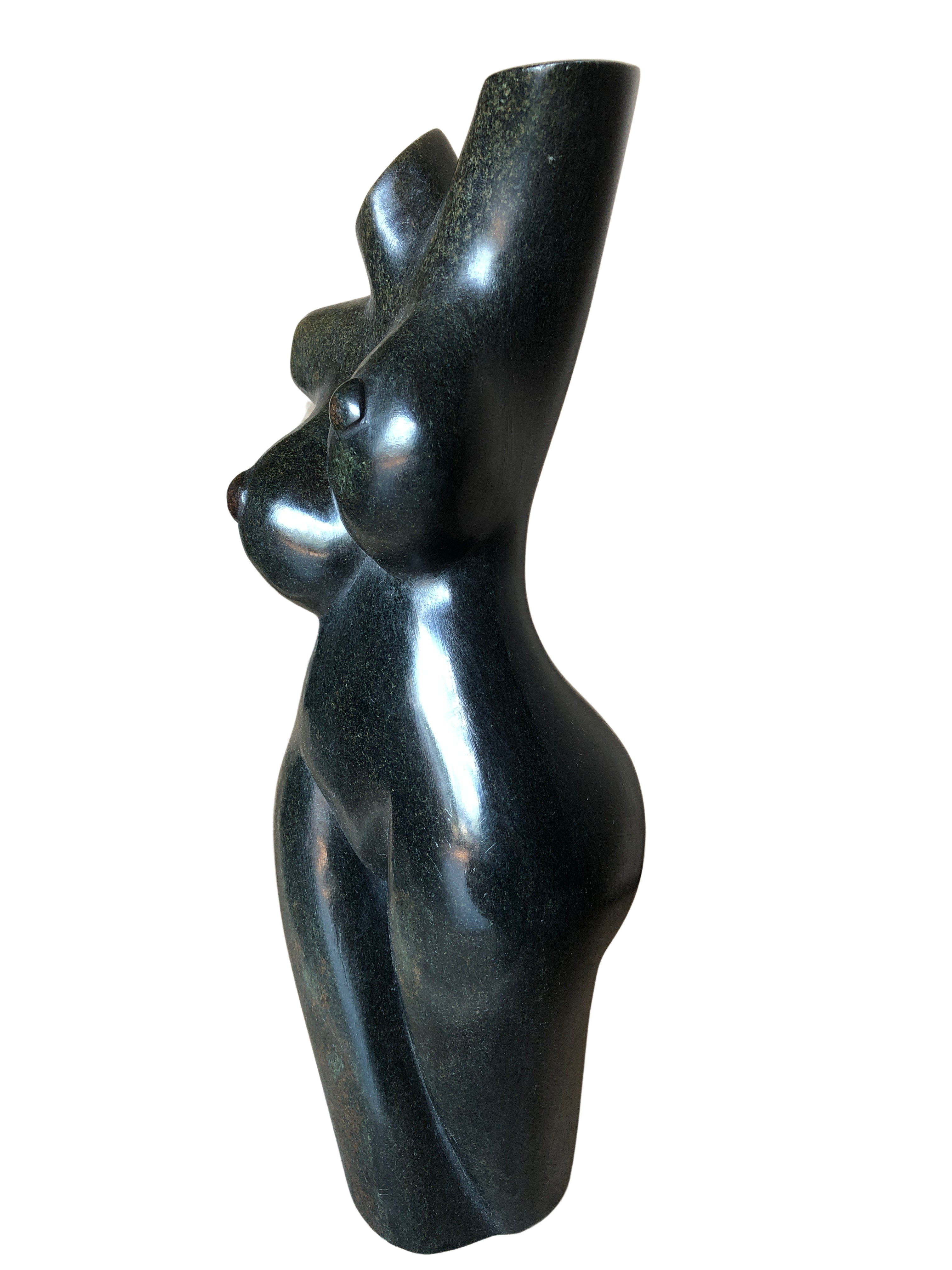 Shona Tribe Soap Stone Female Torso
