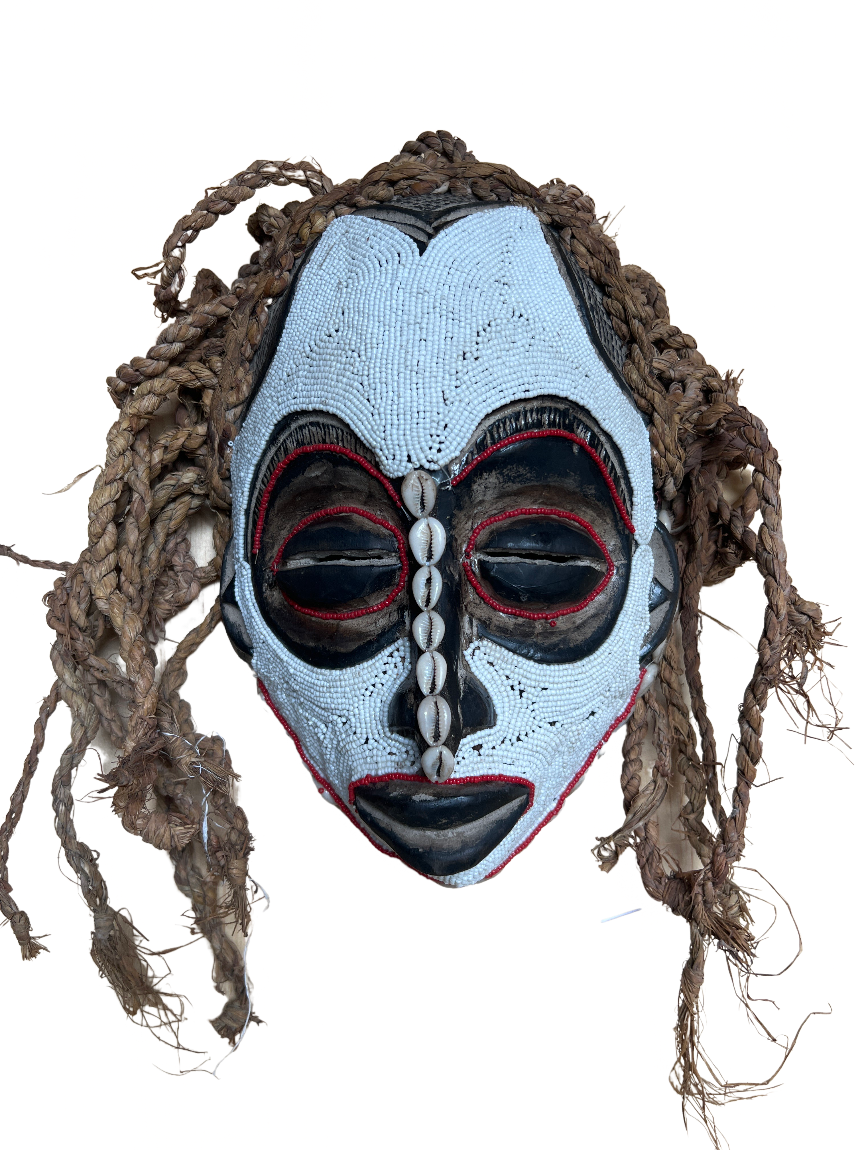 Chokwe Tribe Beaded Mask - Chokwe