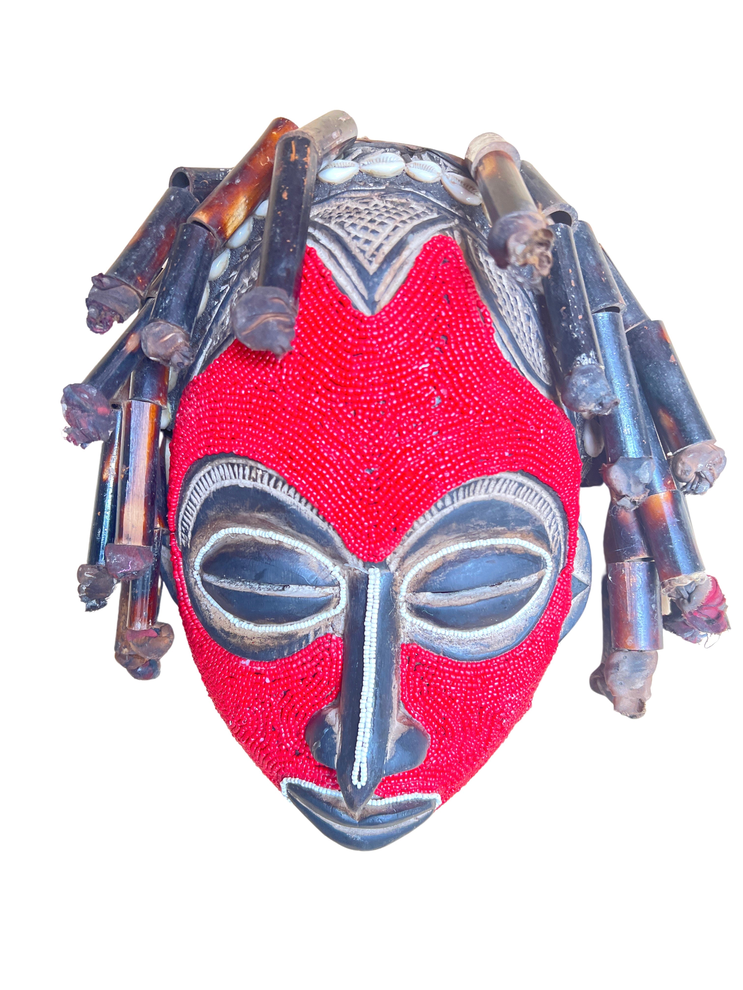 Chokwe Tribe Beaded Mask