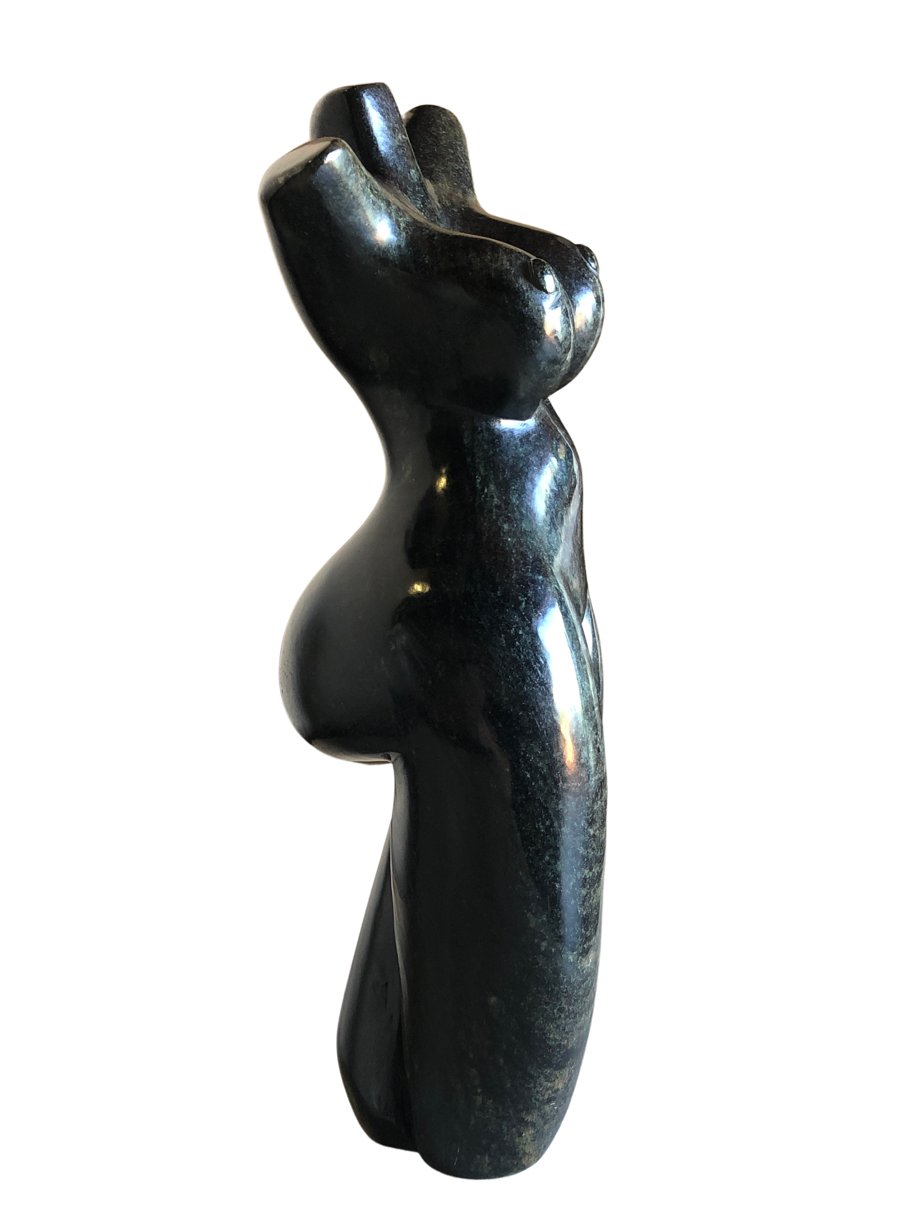 Shona Tribe Soap Stone Female Torso