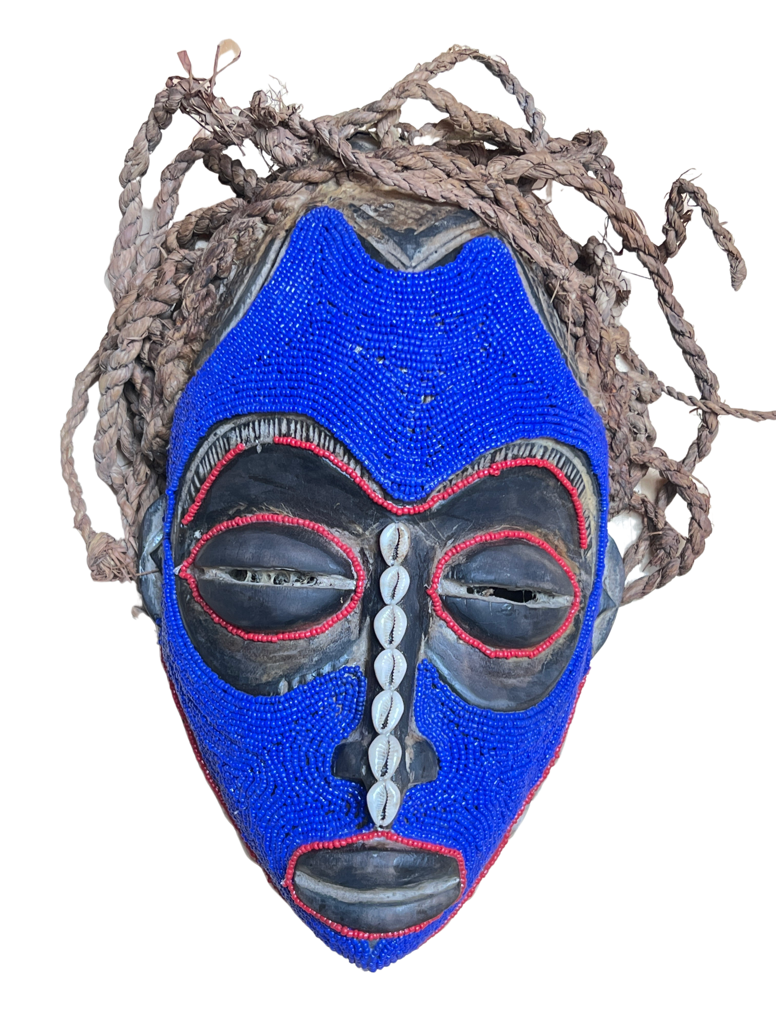 Chokwe Tribe Beaded Mask