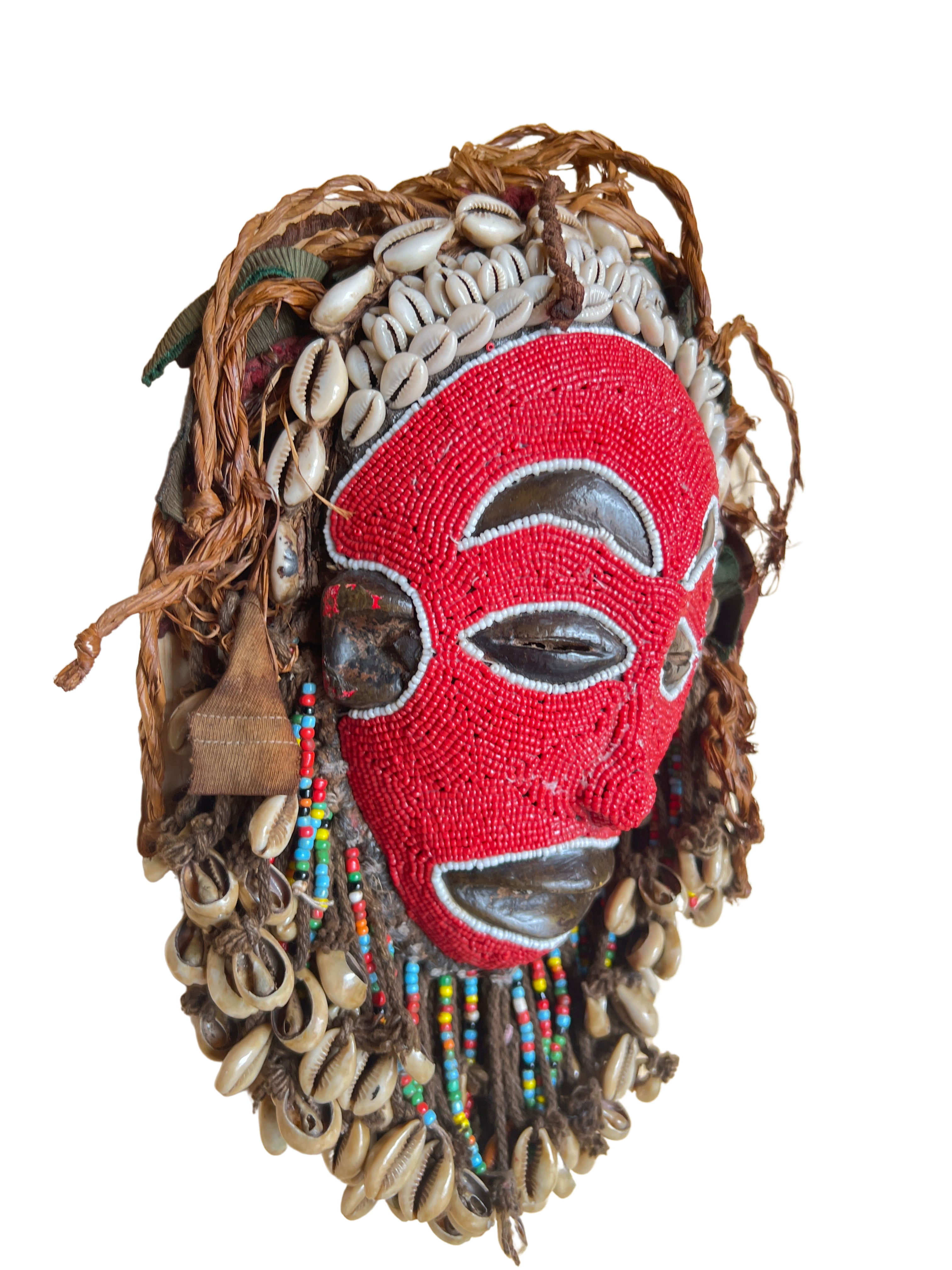 Chokwe Tribe Beaded Mask