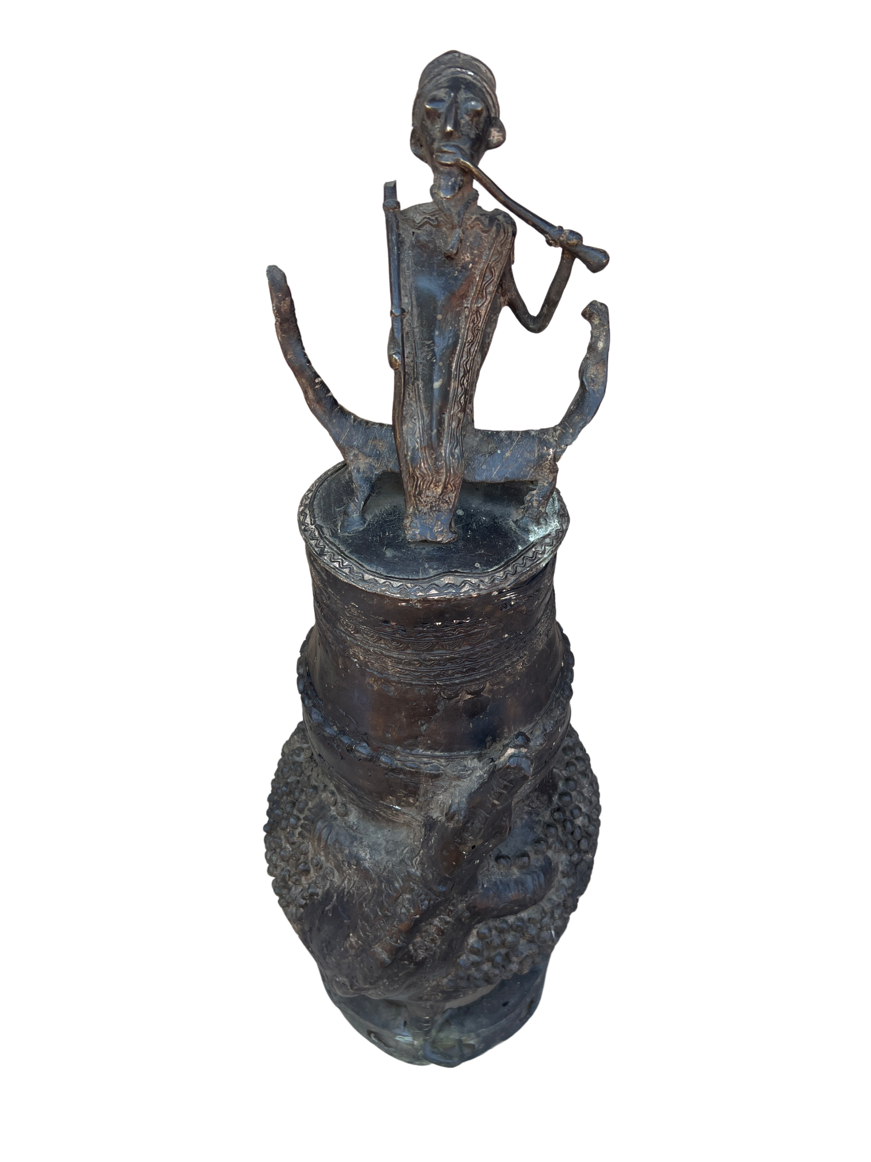 Dogon Tribe Bronze Pot