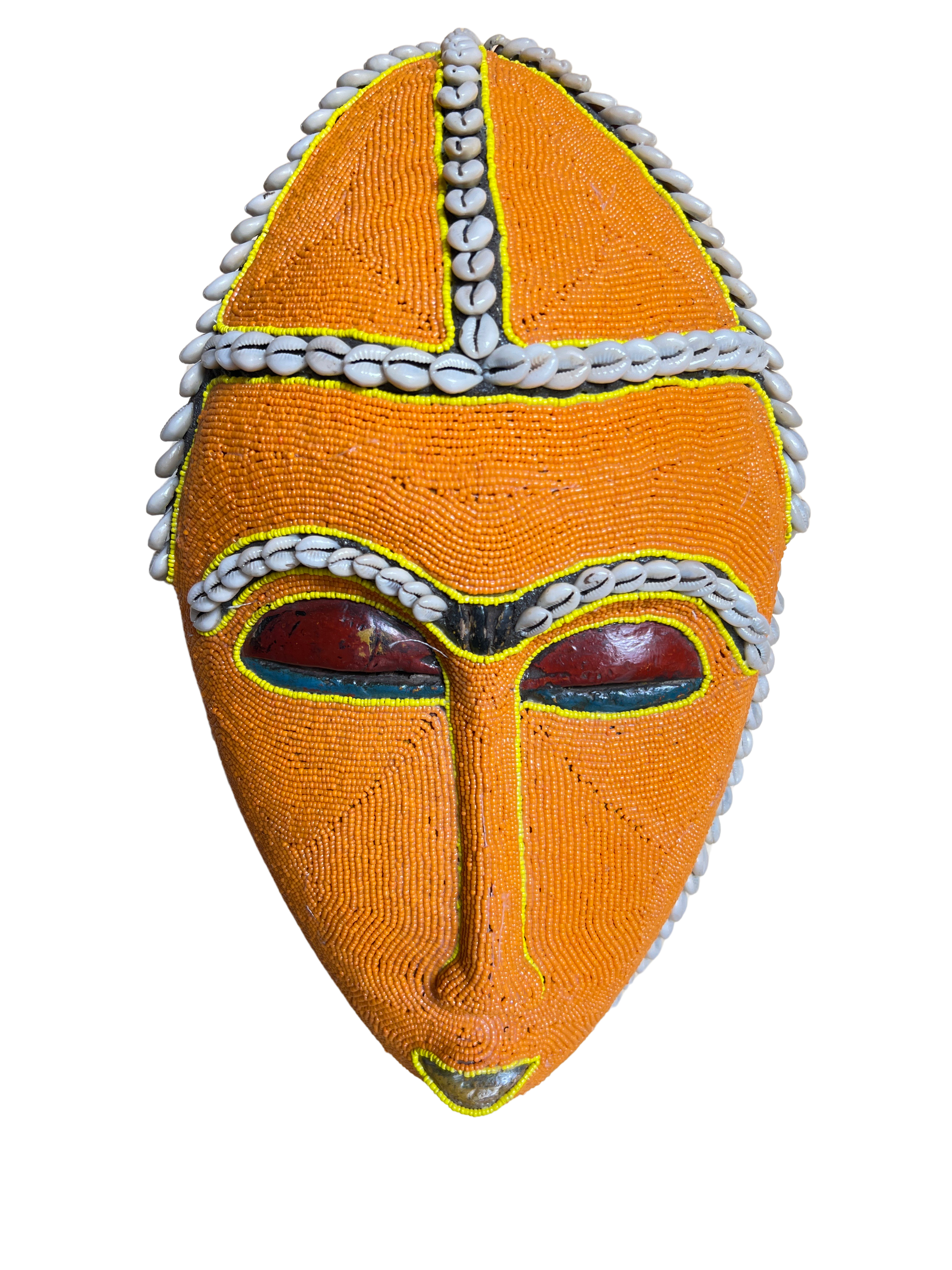 Fang Tribe Beaded Mask - Baule