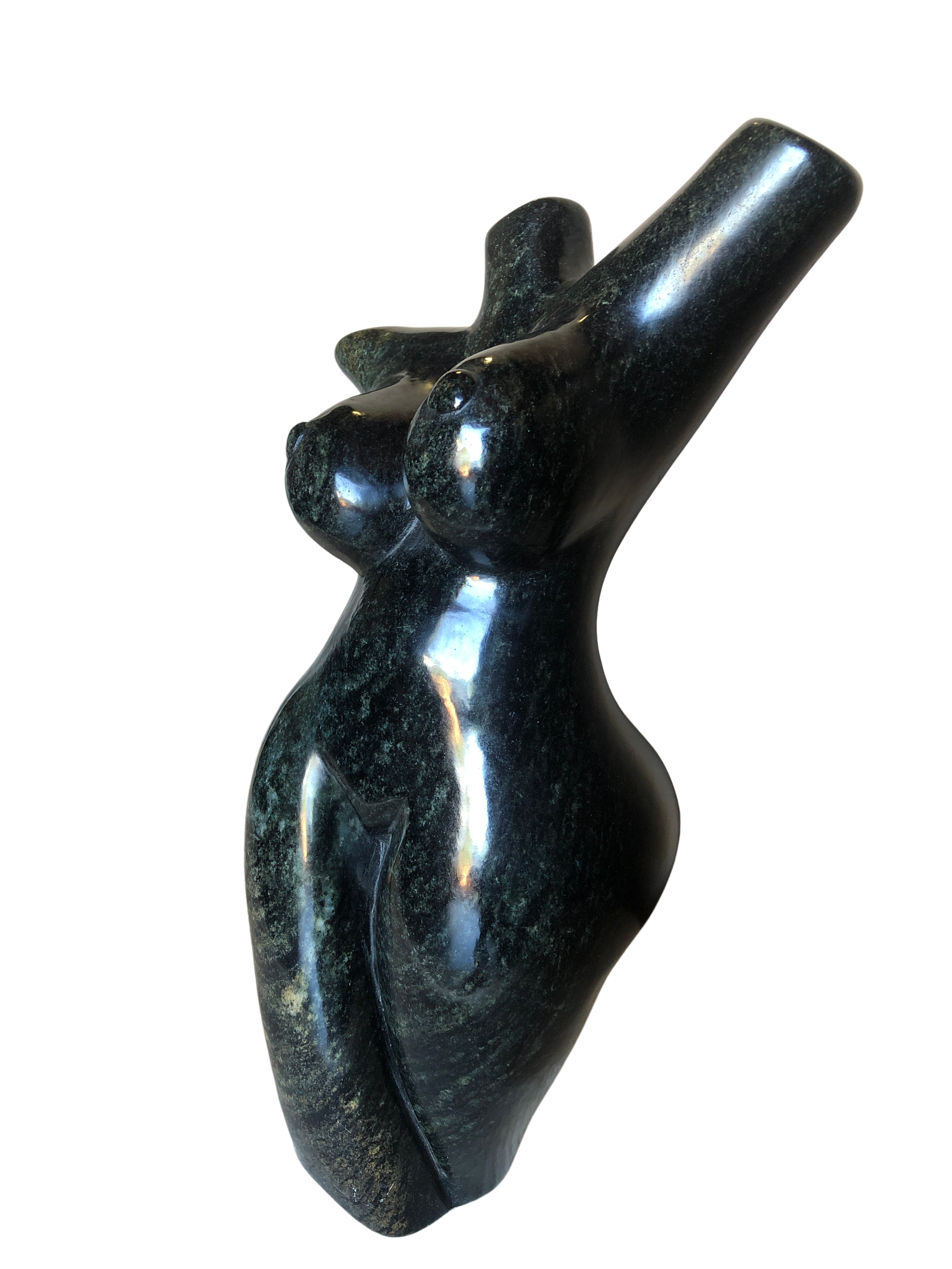 Shona Tribe Soap Stone Female Torso