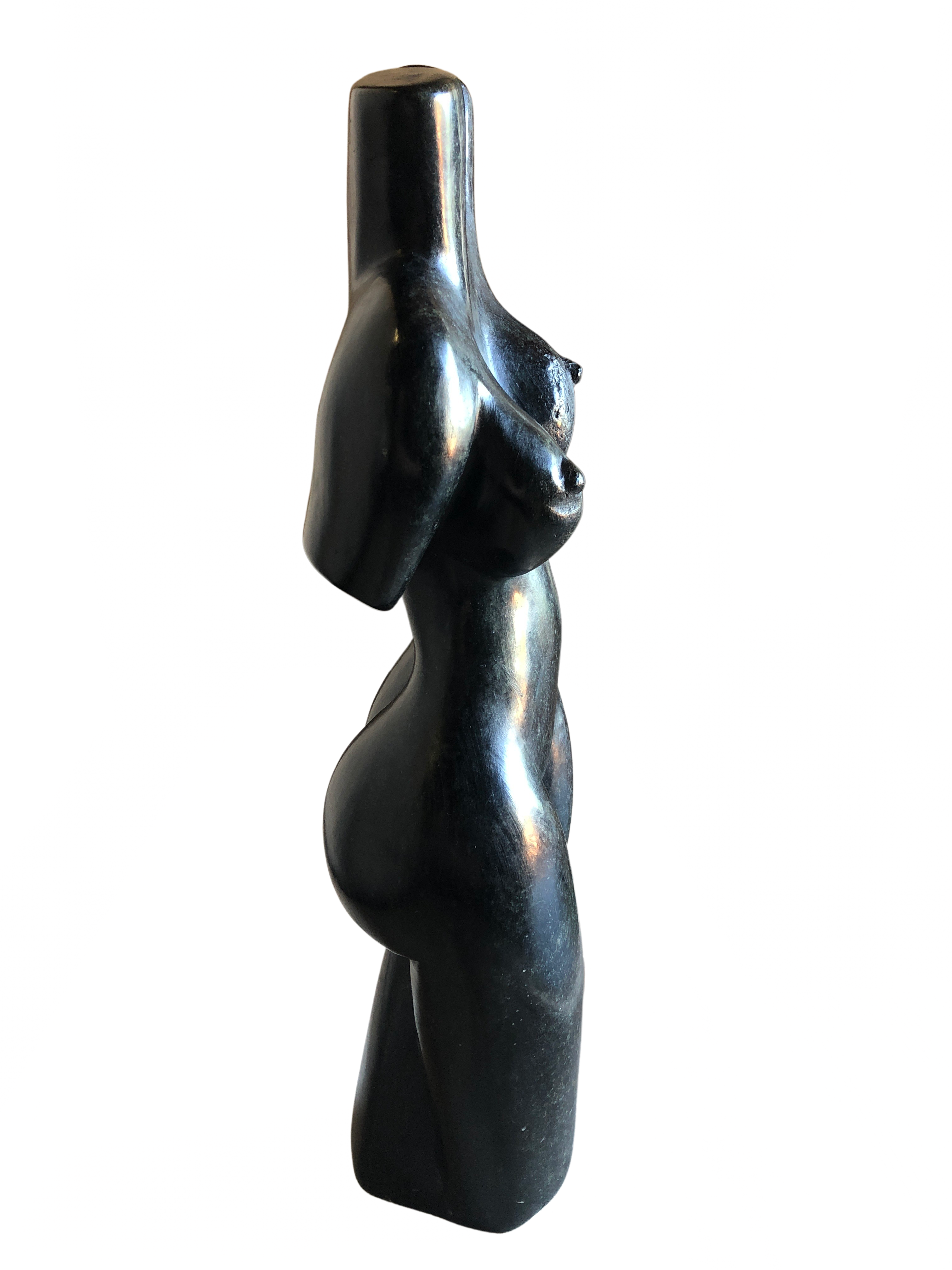 Shona Tribe Soap Stone Female Torso - Shona