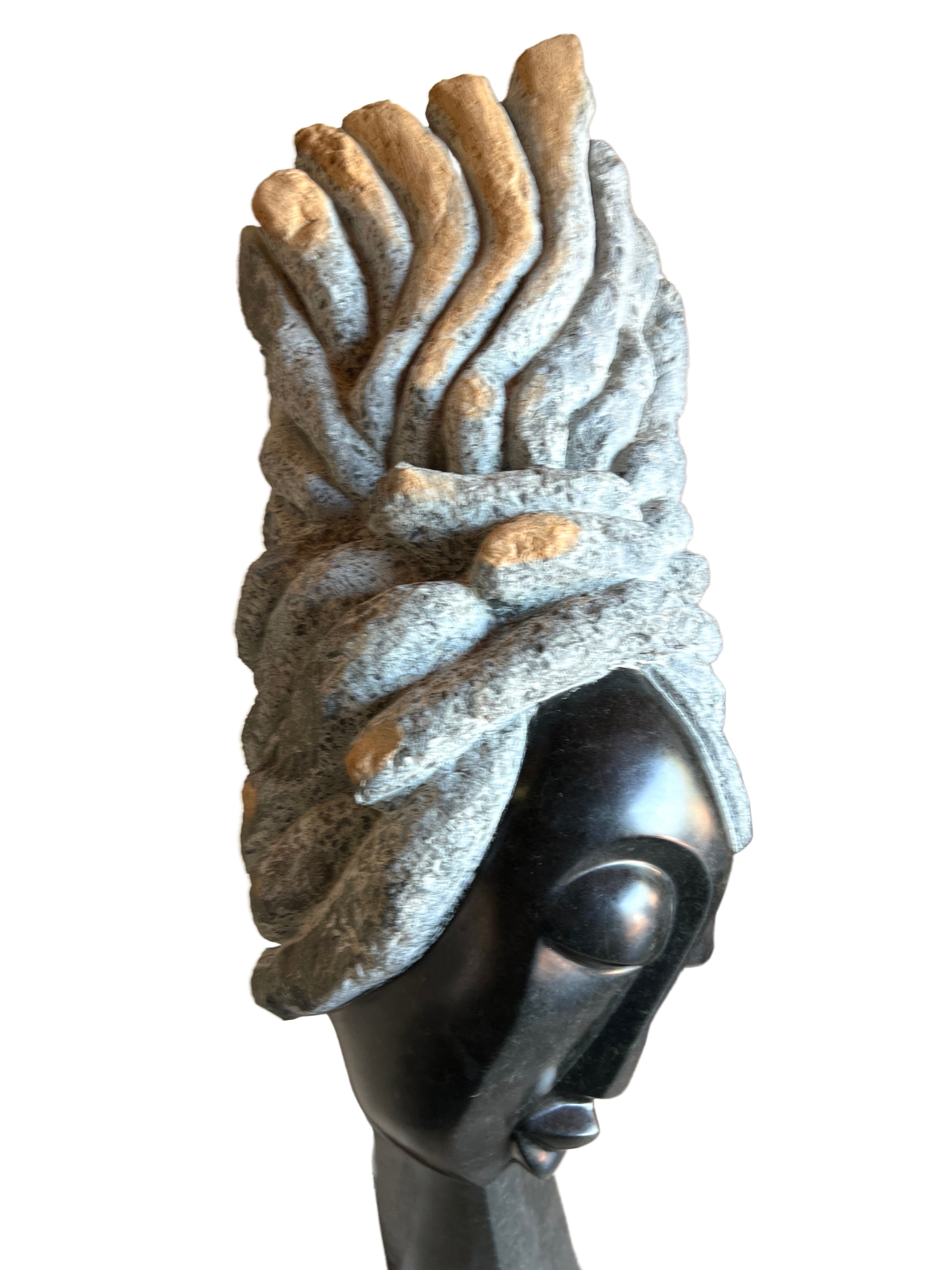 Shona Tribe Opal stone Blowing In the Wind - Shona