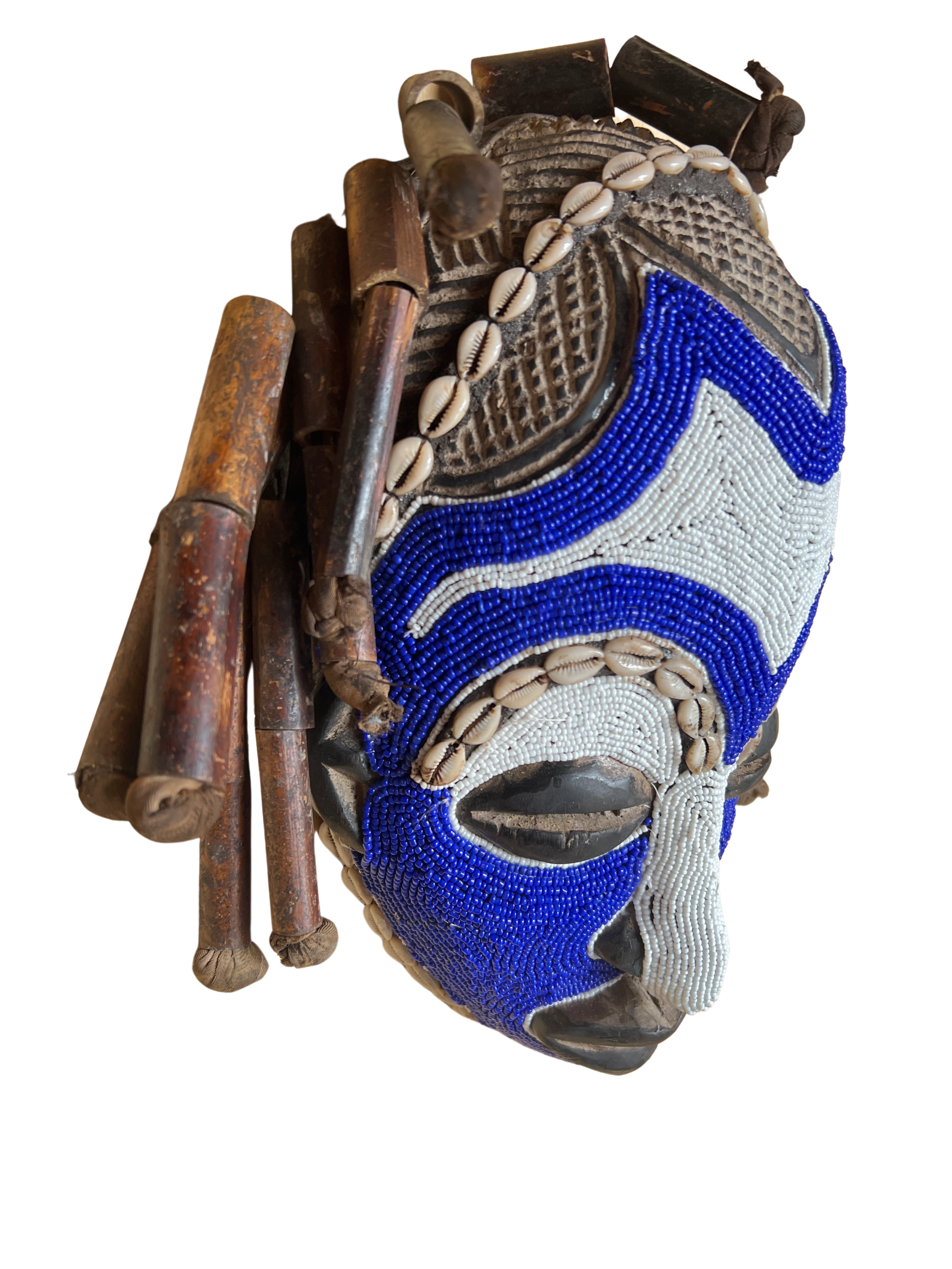 Chokwe Tribe Beaded Mask