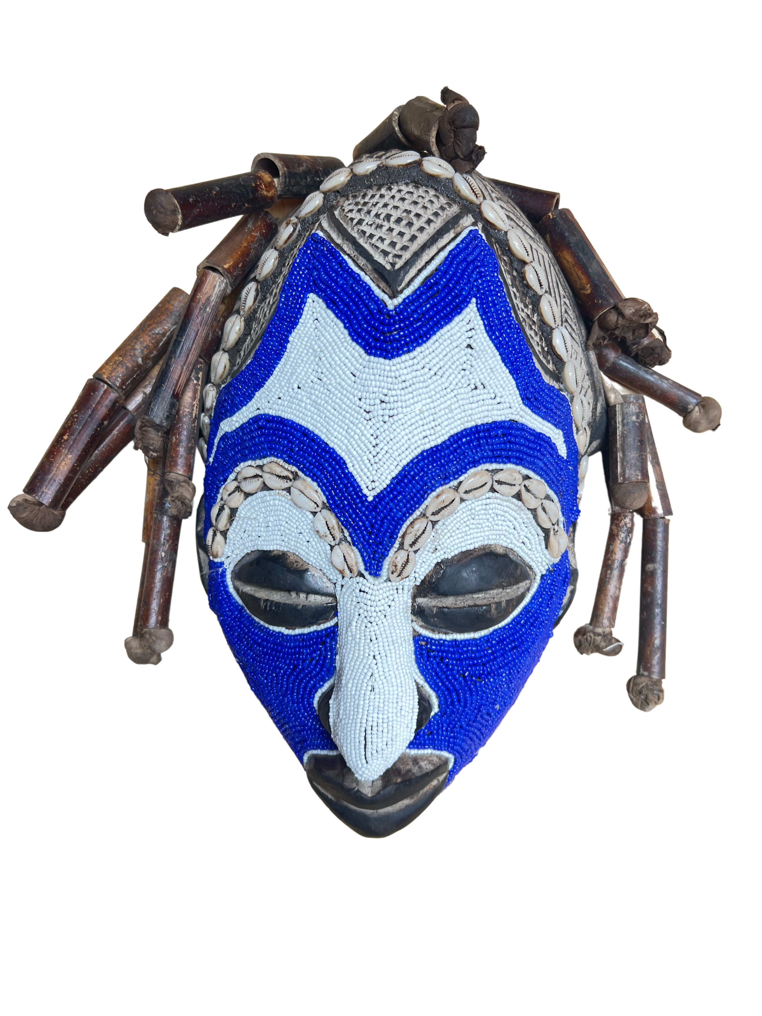 Chokwe Tribe Beaded Mask