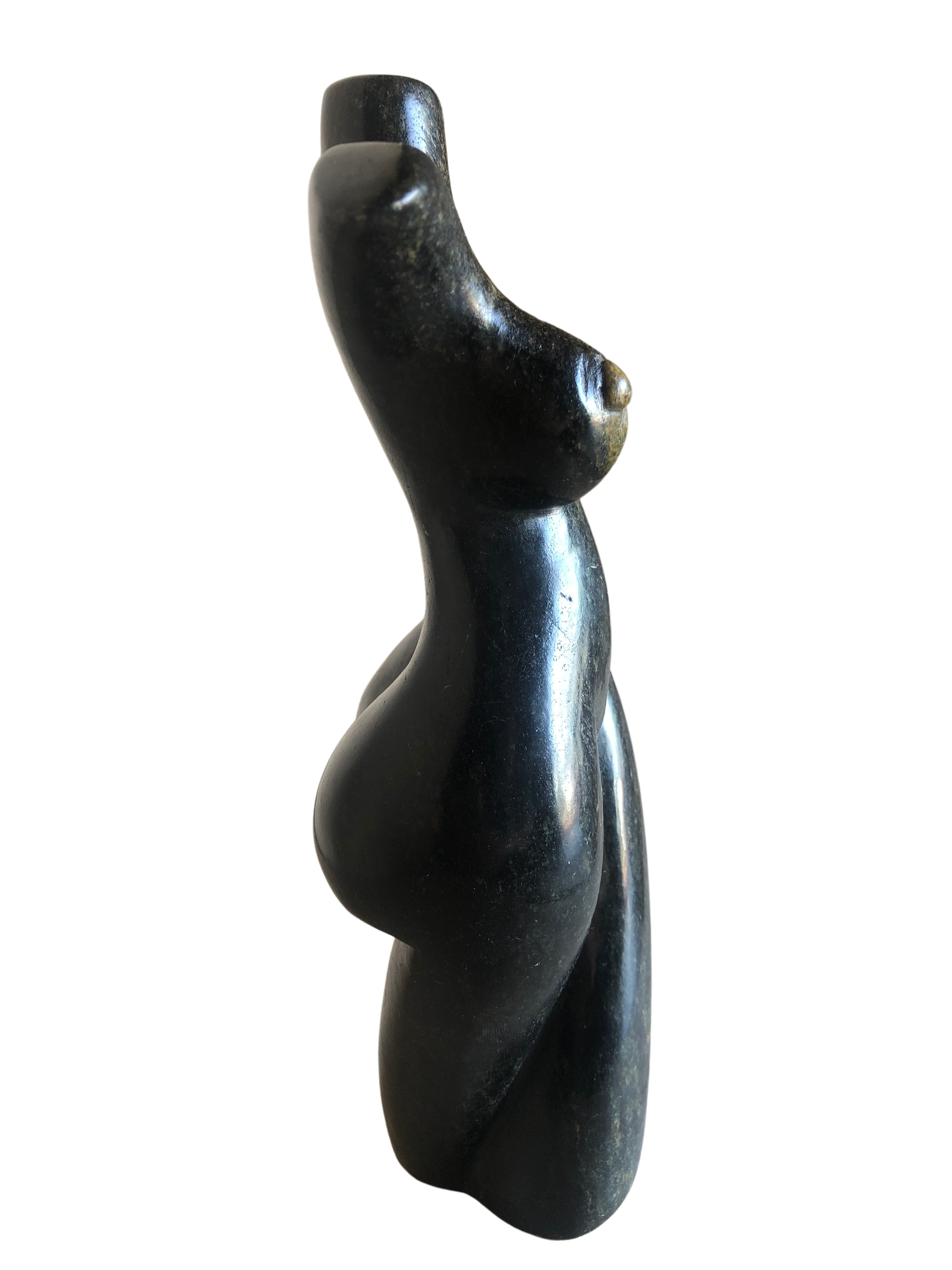 Shona Tribe Soap Stone Female Torso