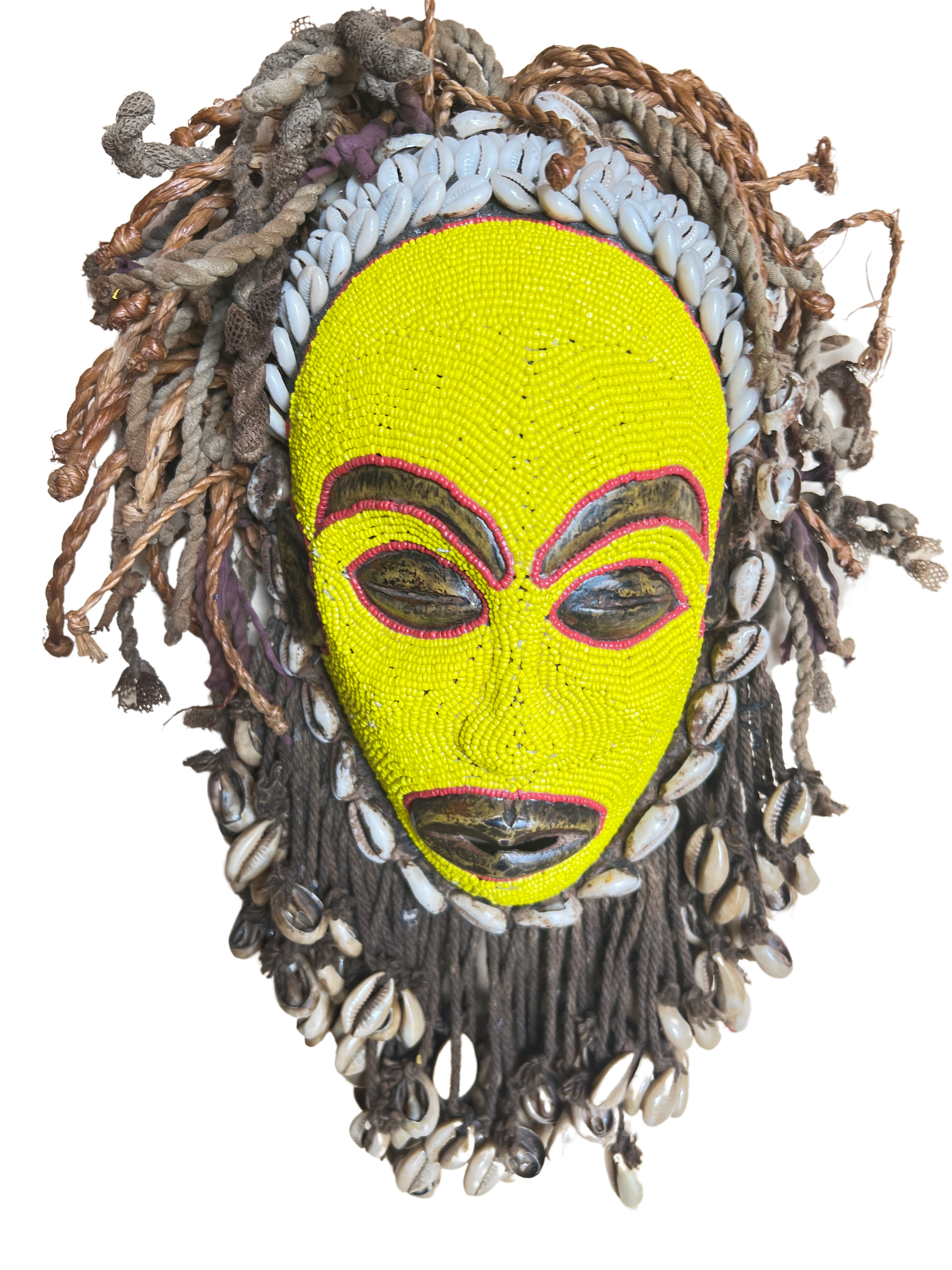 Chokwe Tribe Beaded Mask - Chokwe