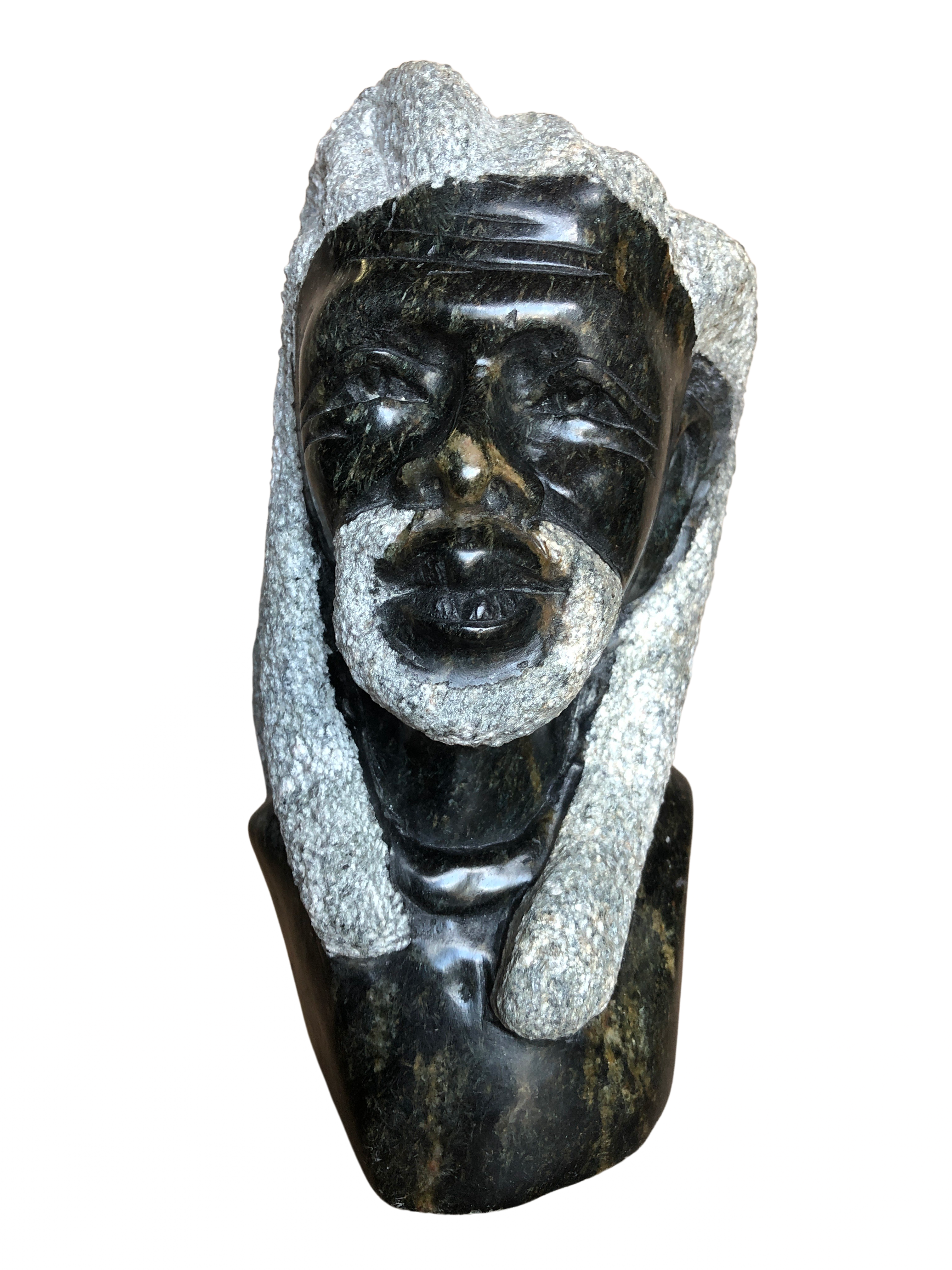 Shona Tribe Serpentine Rasta Head