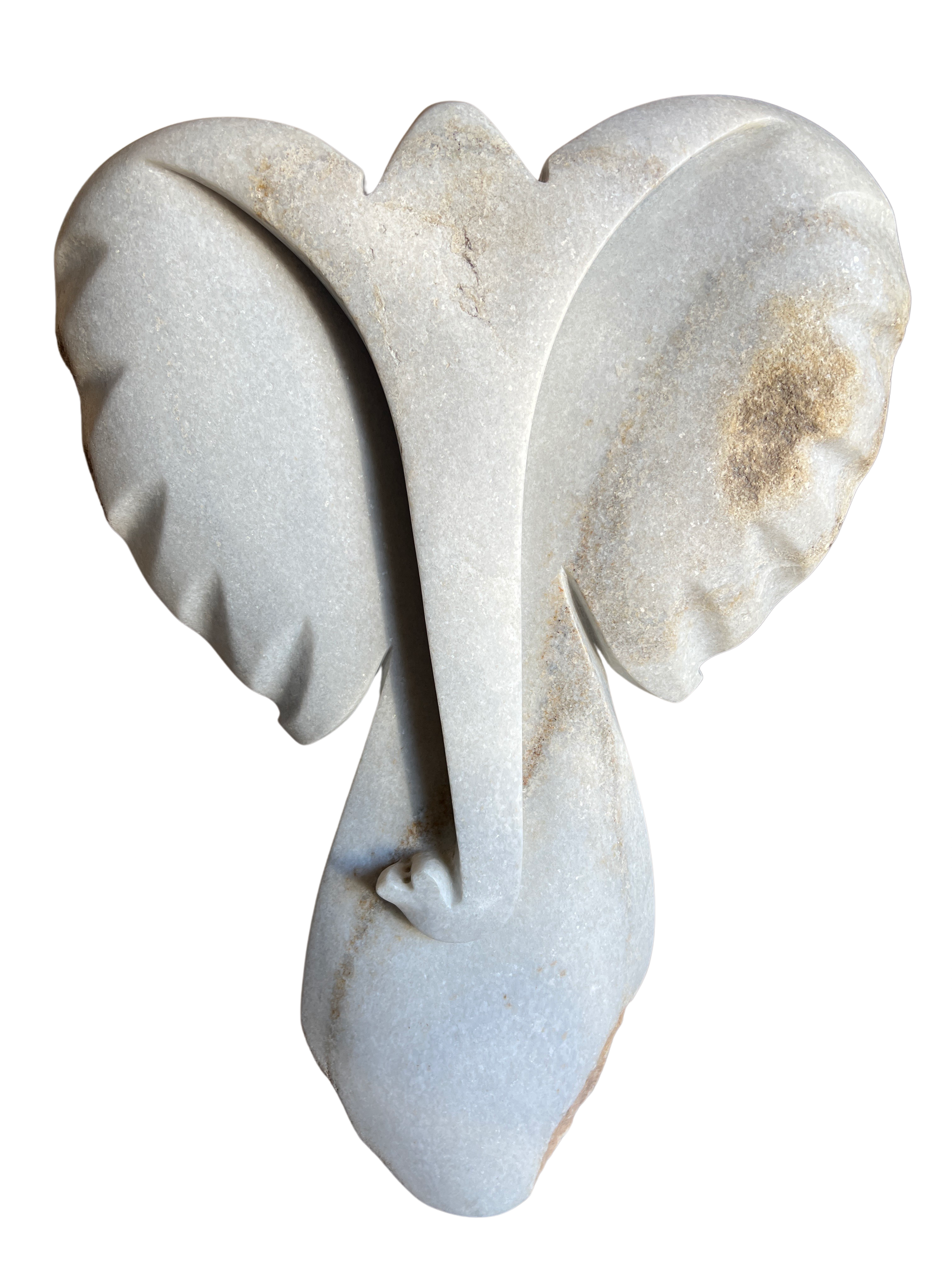 Shona Tribe Dolomite Elephant - Shona