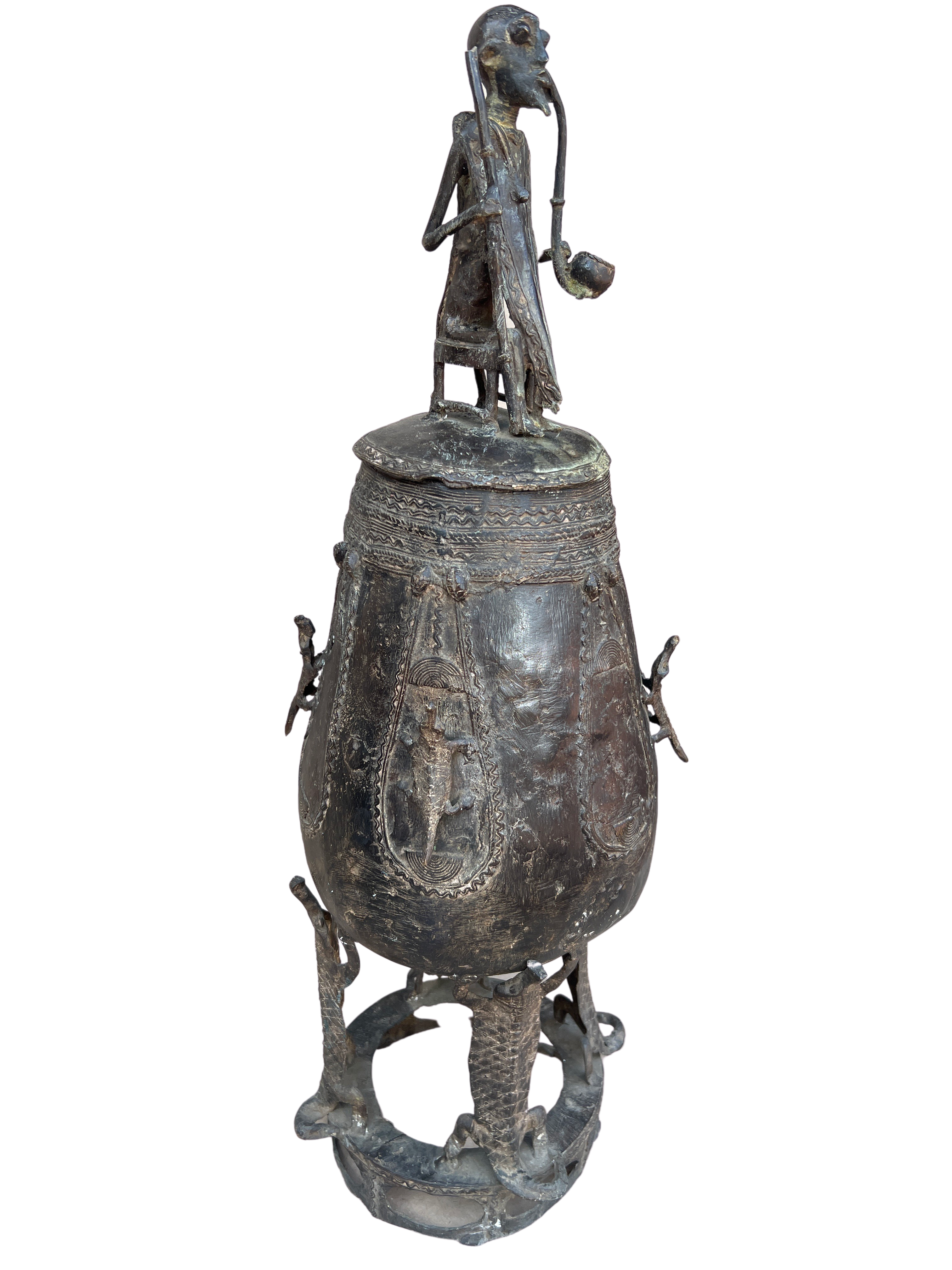 Dogon Tribe Bronze Pot - Dogon